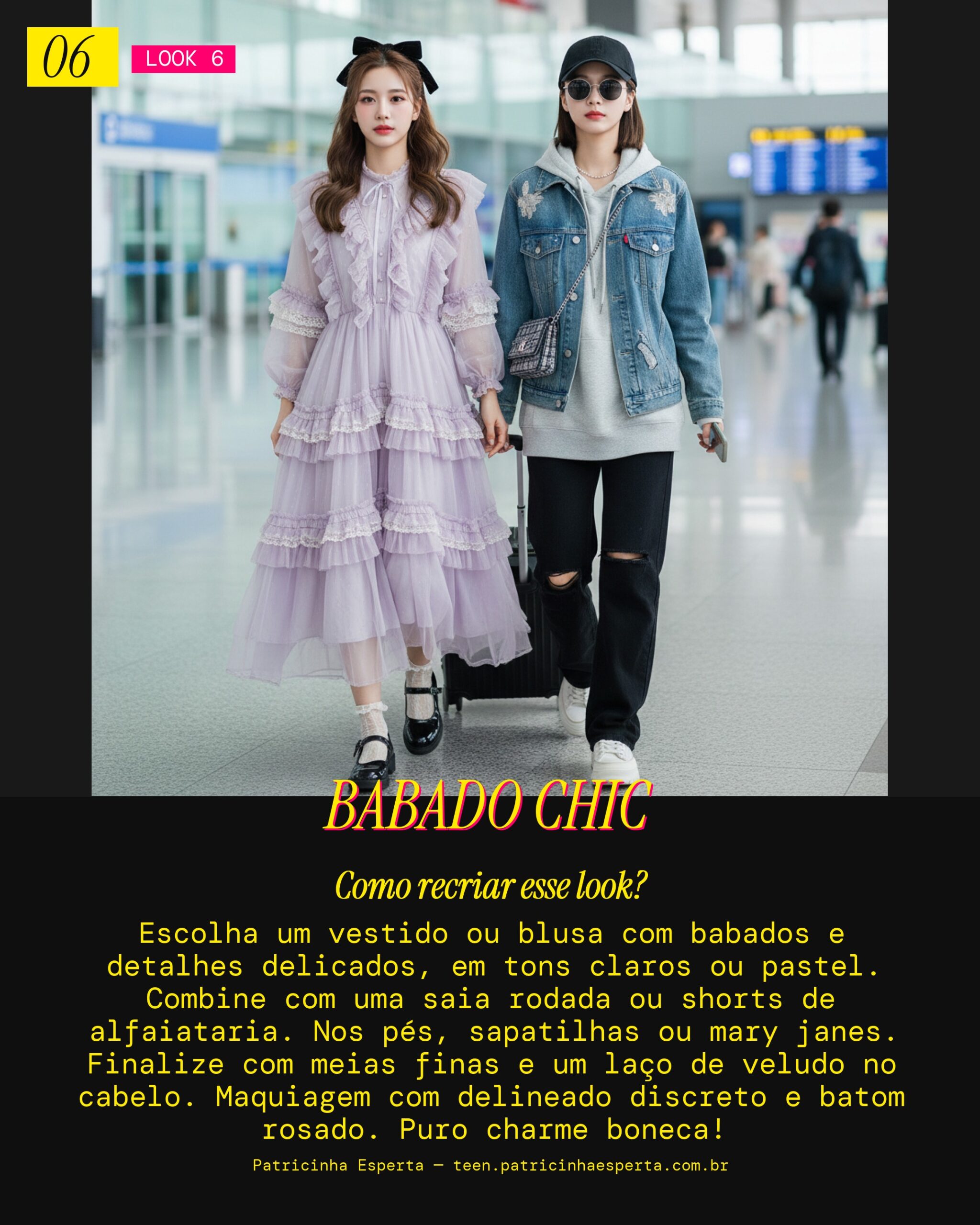 Look 6: Doll-like Elegance