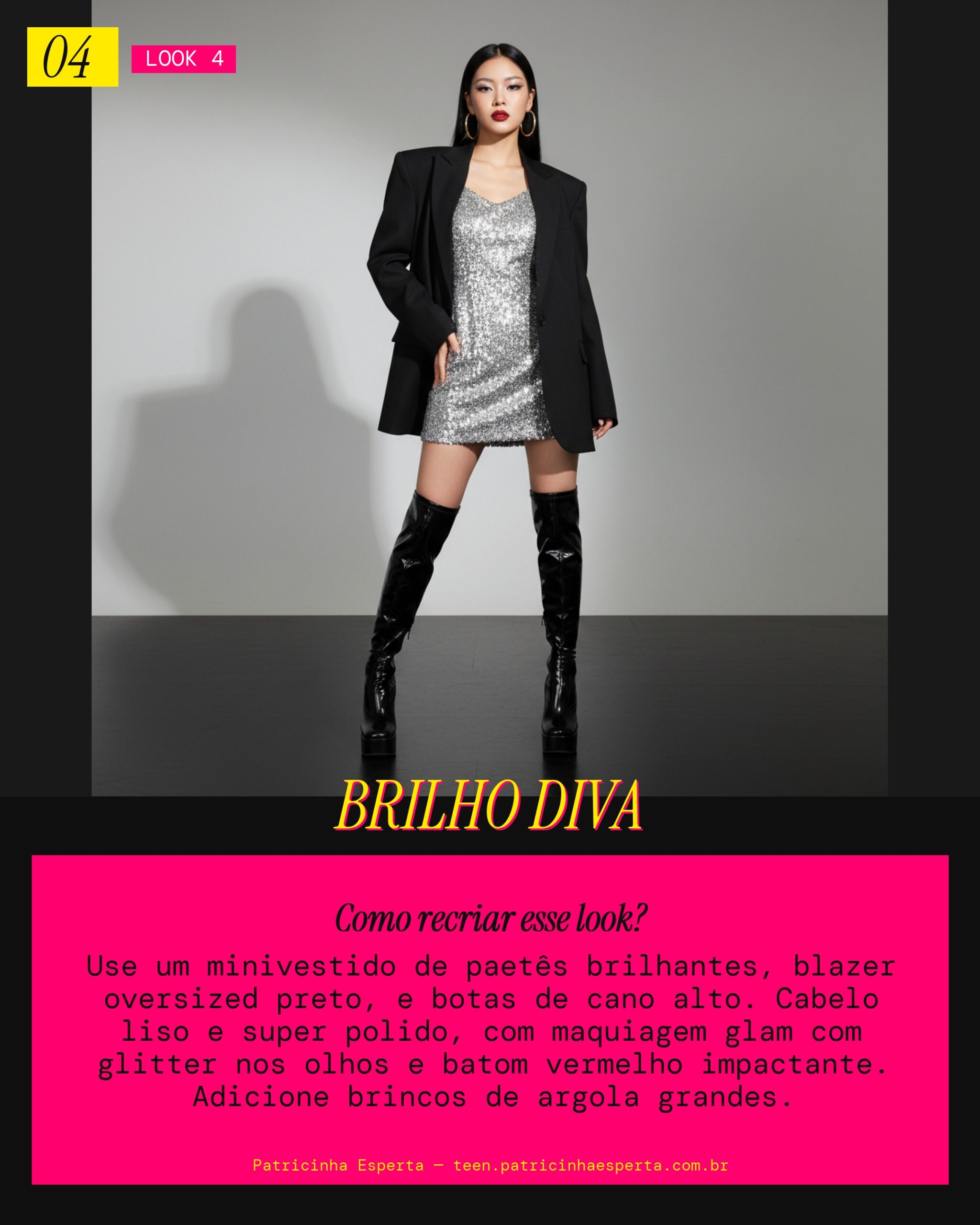 Look 4: Pop Star Glam