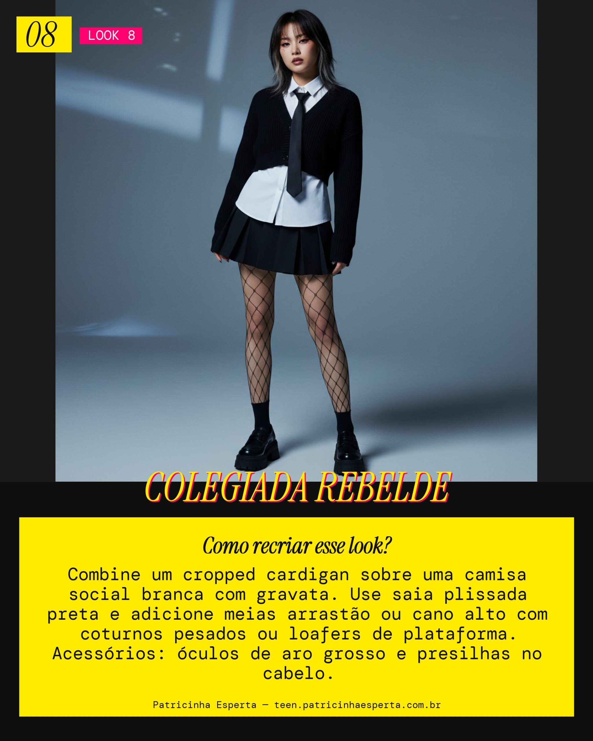 Look 8: Preppy Punk