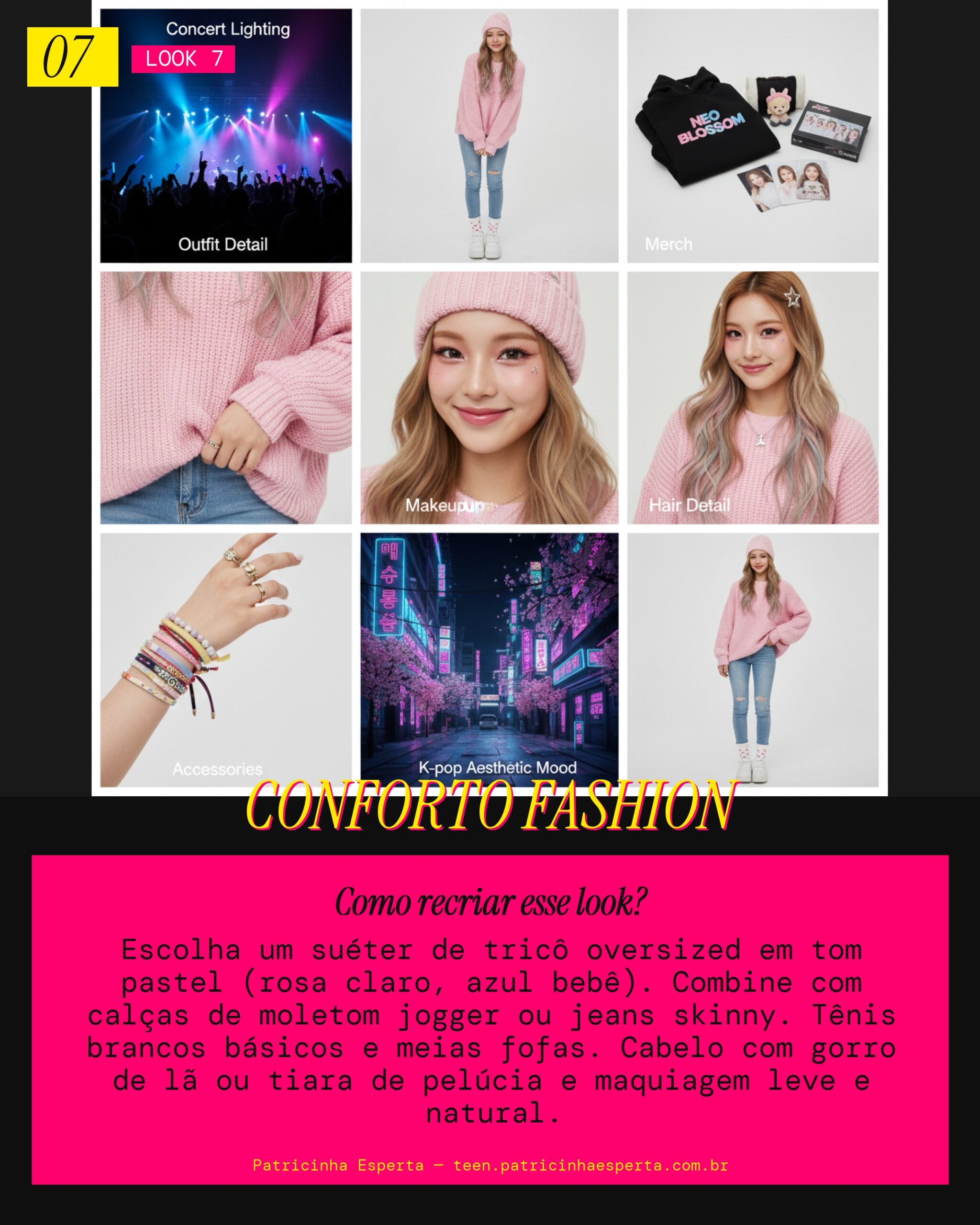 Look 7: Cozy Chic Pastel