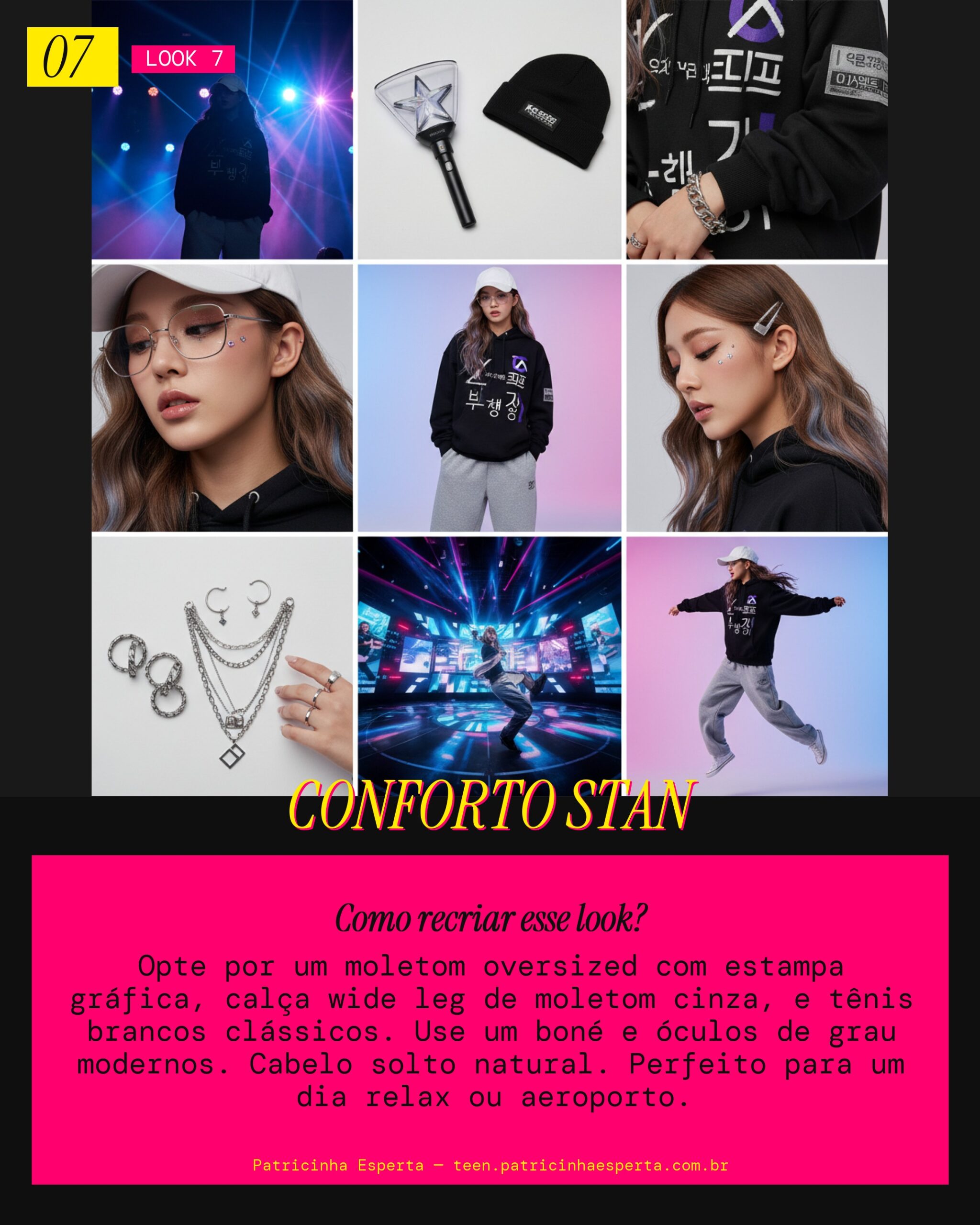 Look 7: Cozy Fanmeet Casual
