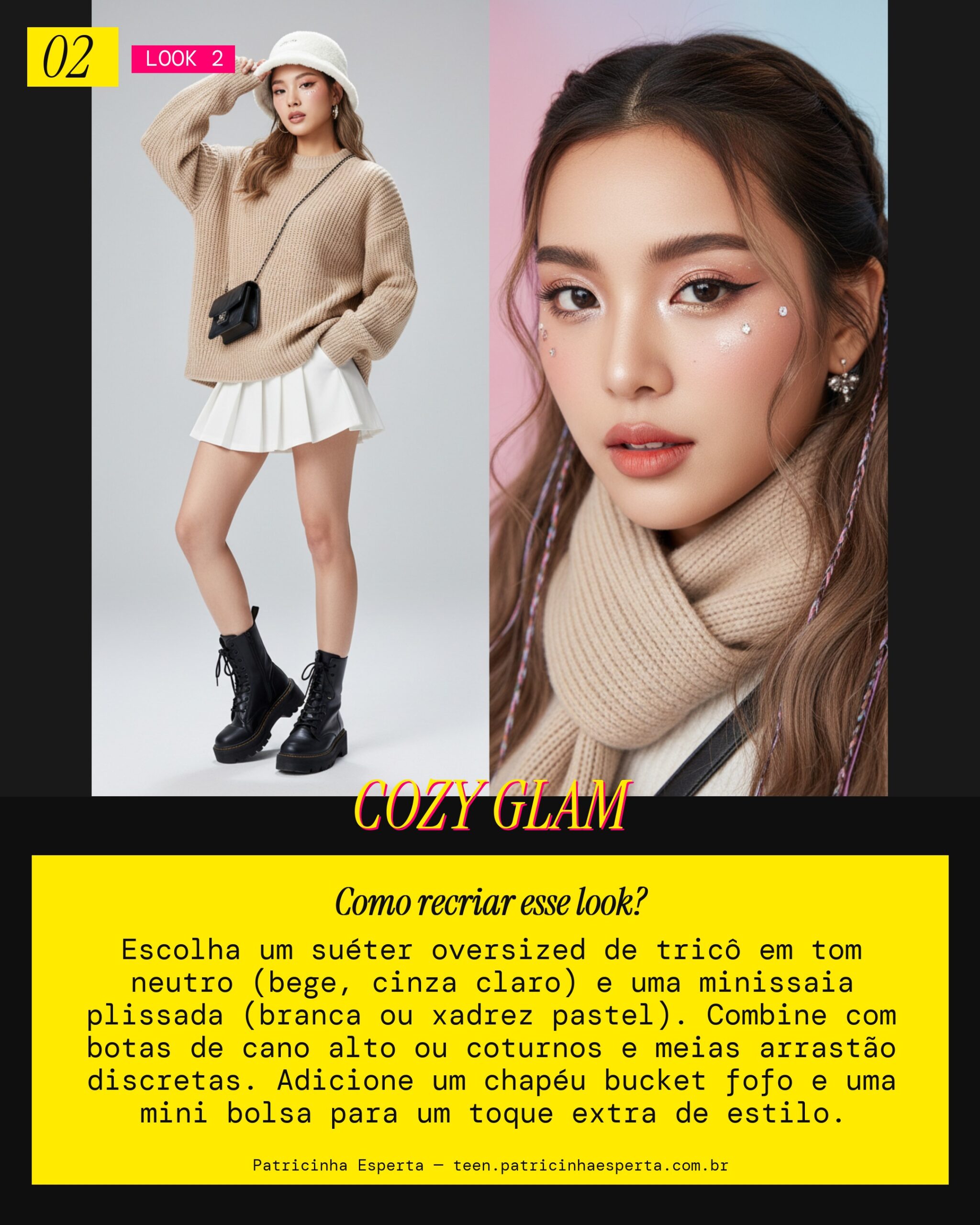 Look 2: Conforto K-Pop Chic