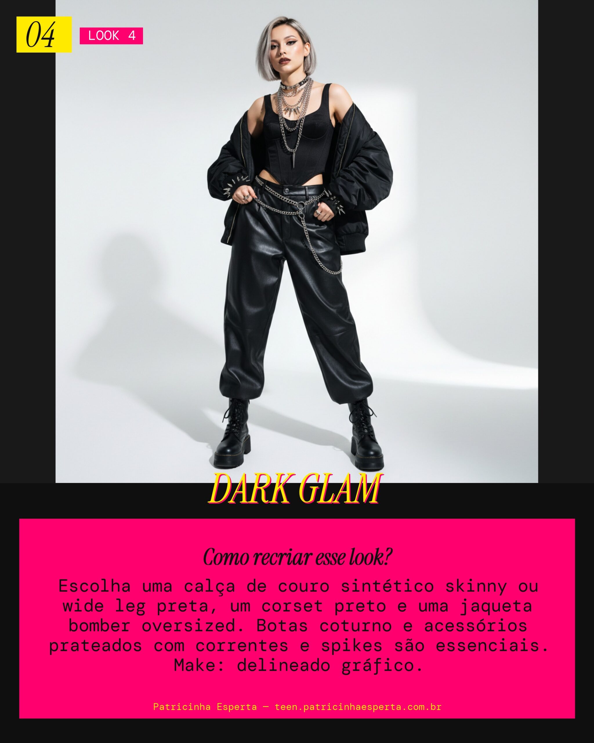 Look 4: Glam Rock K-Pop