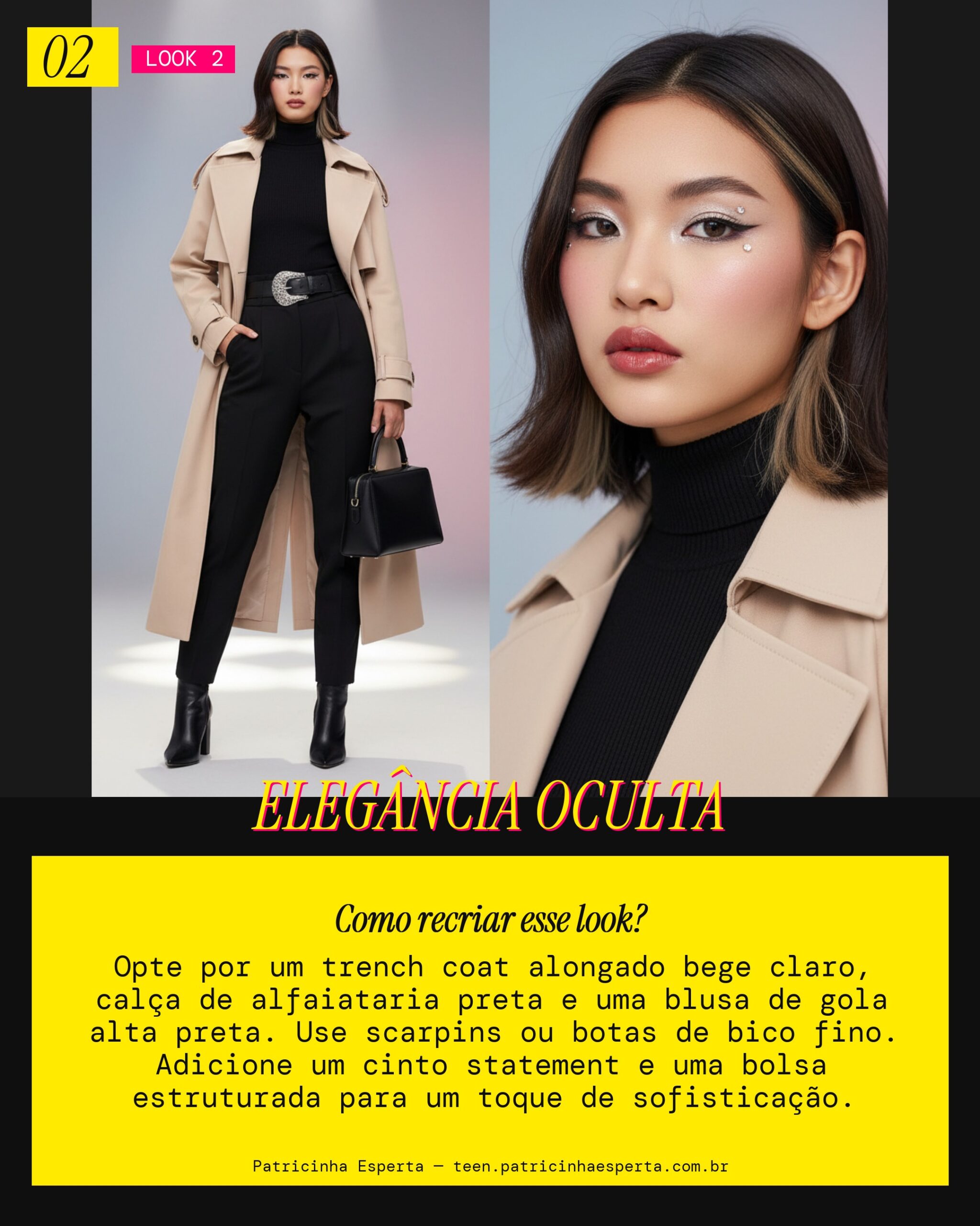 Look 2: A Espiã Chic