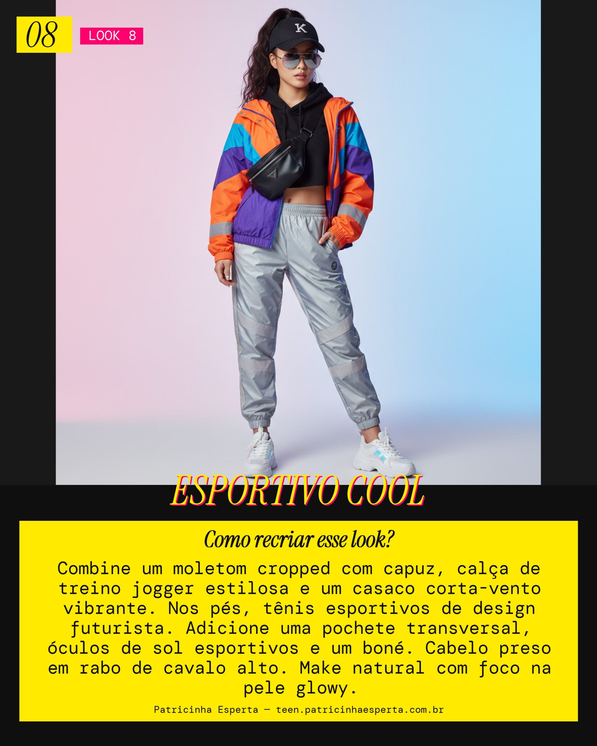 Look 8: Sporty Chic Moderno (Athleisure K-Pop)