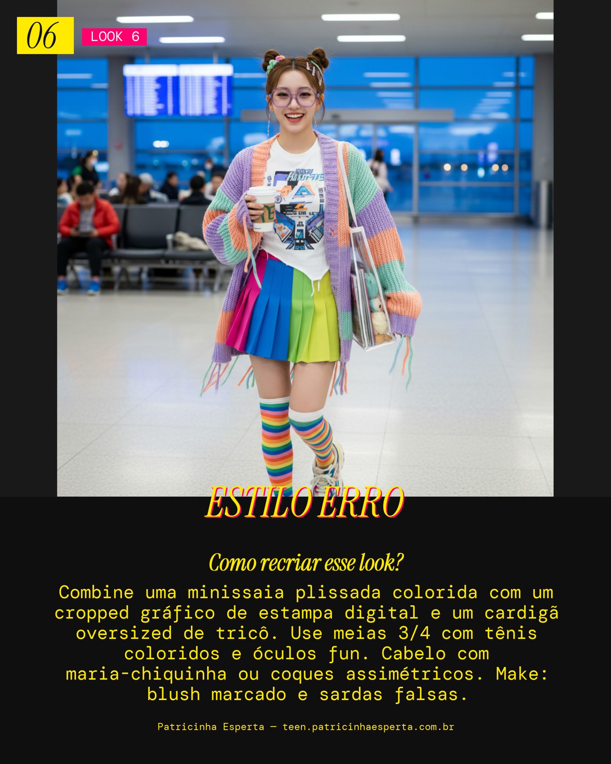 Look 6: Glitchcore Princess