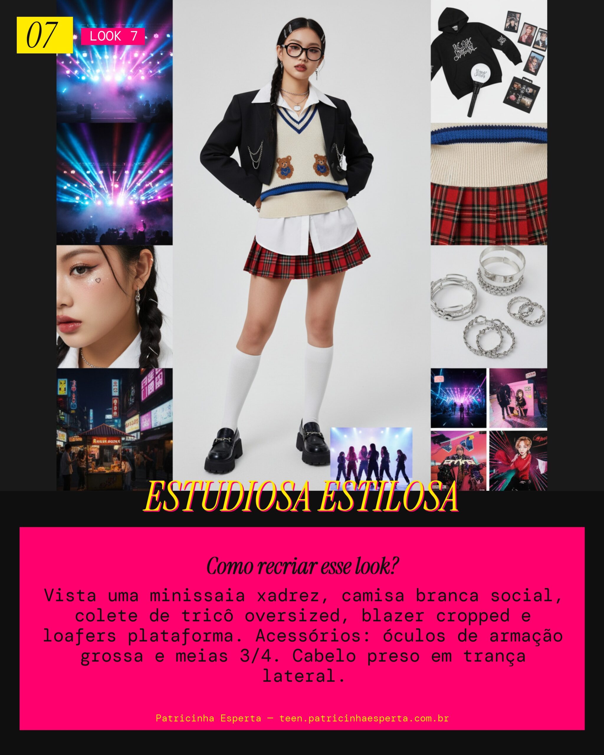 Look Preppy Dark Academia