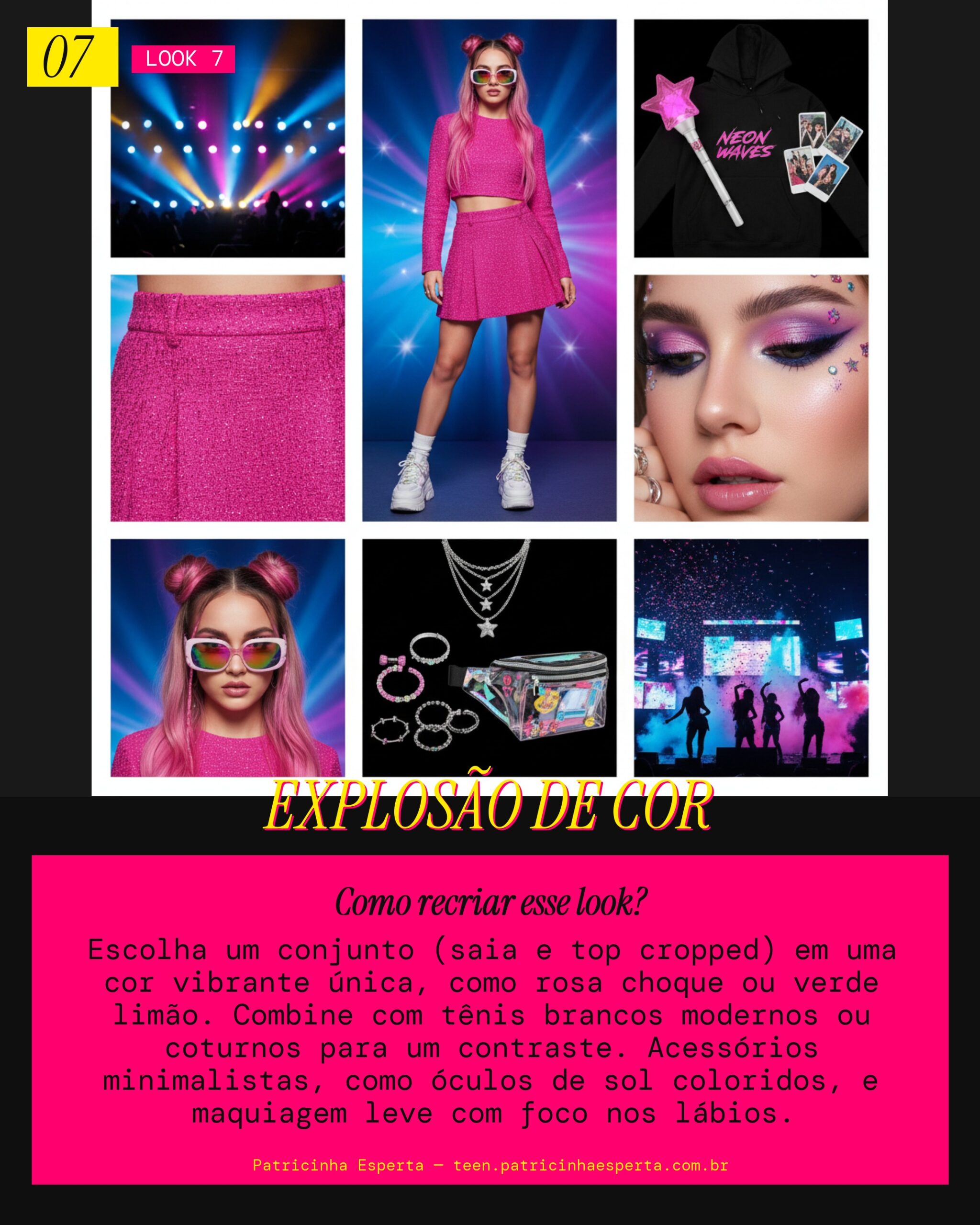 Look 7: Pop Color Bomb