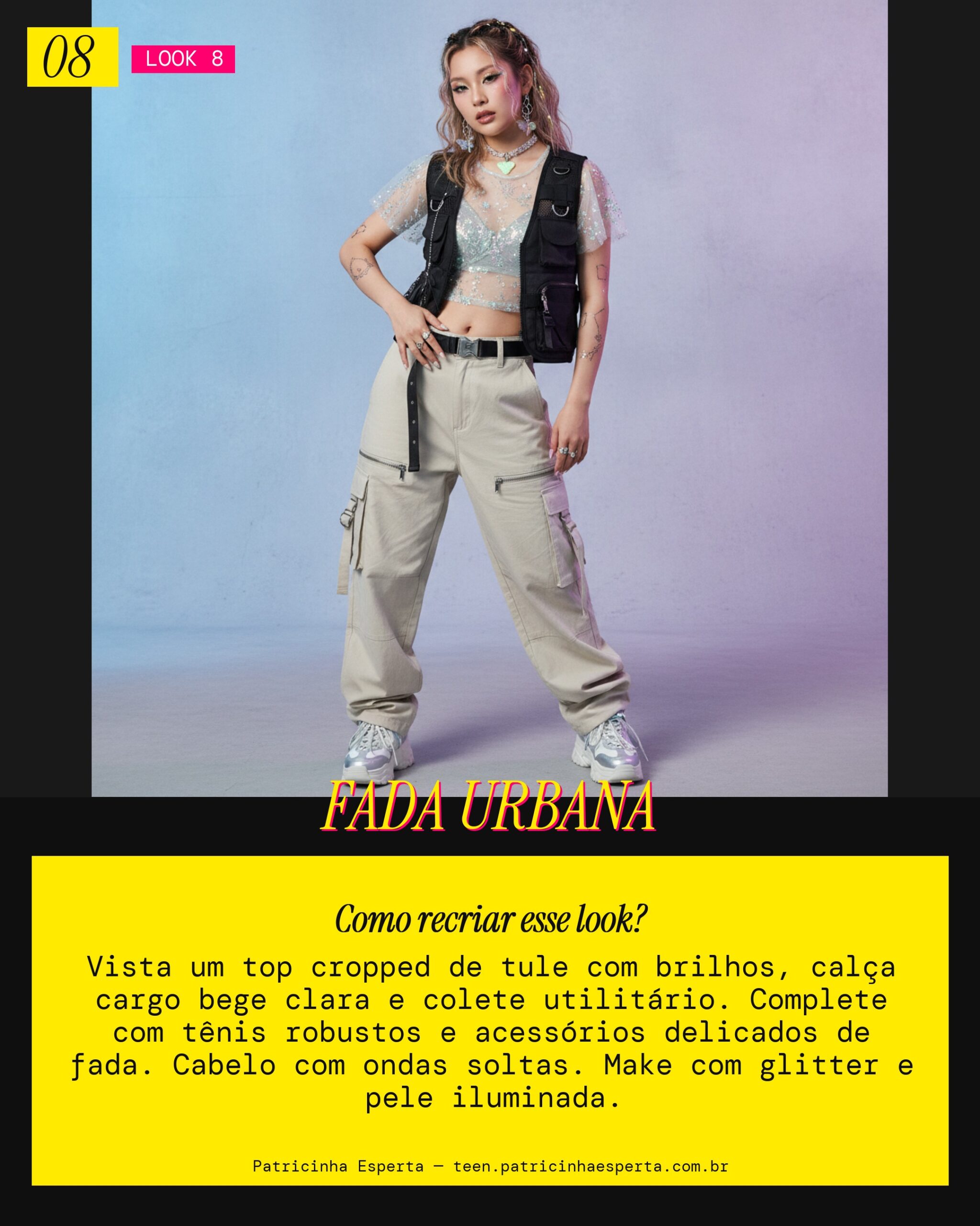 Look 8: Urban Fairycore Edge