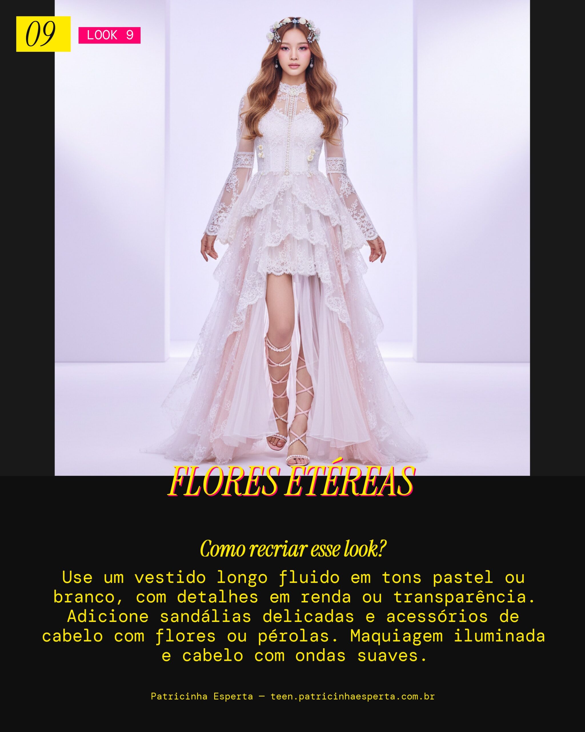 Look 9: Ethereal Moonlight Aura