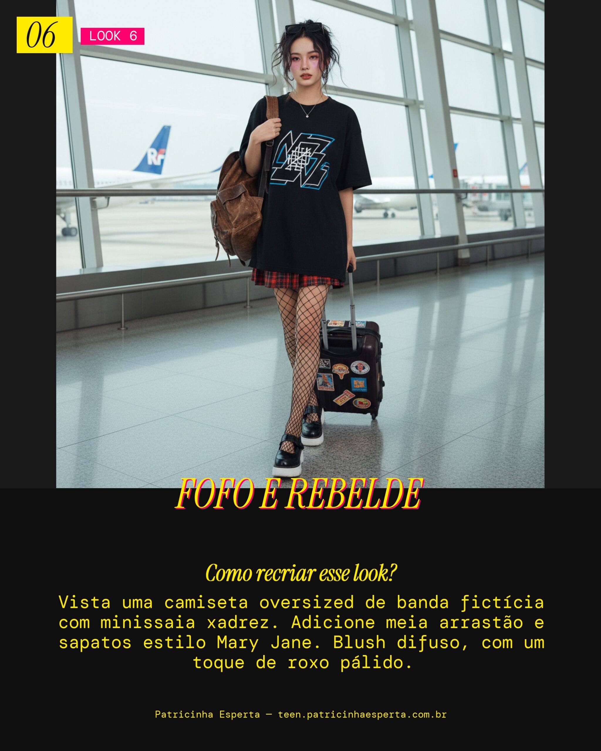 Look 6: Alien Suavemente Grunge