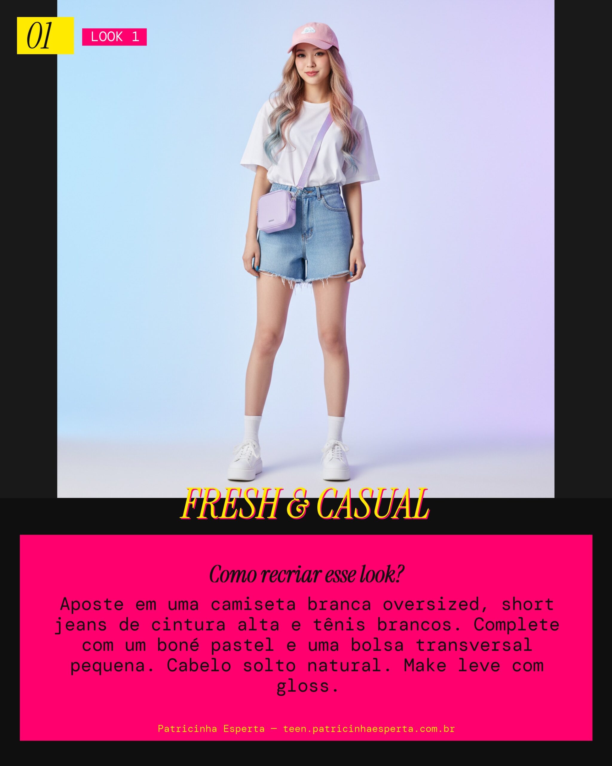 Look 1: Fresh Start Casual