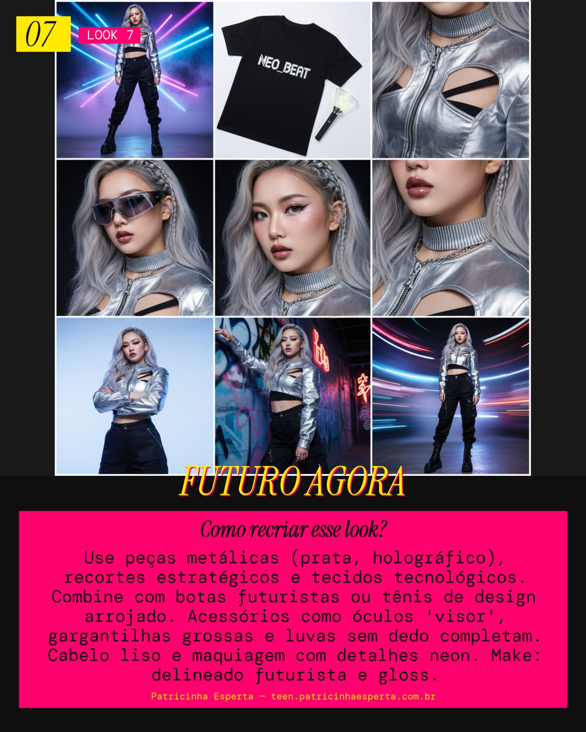 Look 7: Cyberpunk Edge