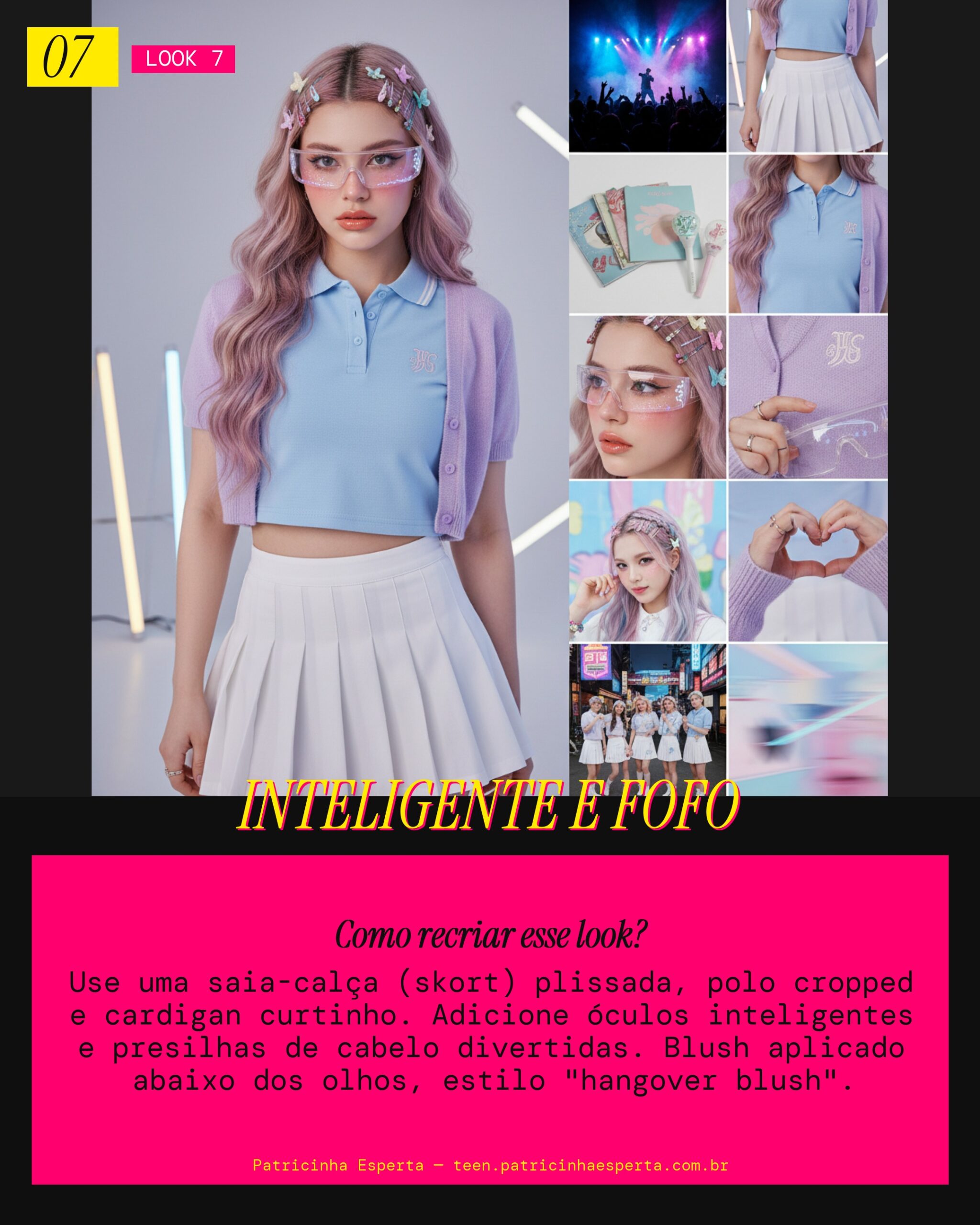 Look 7: Techie Kawaii