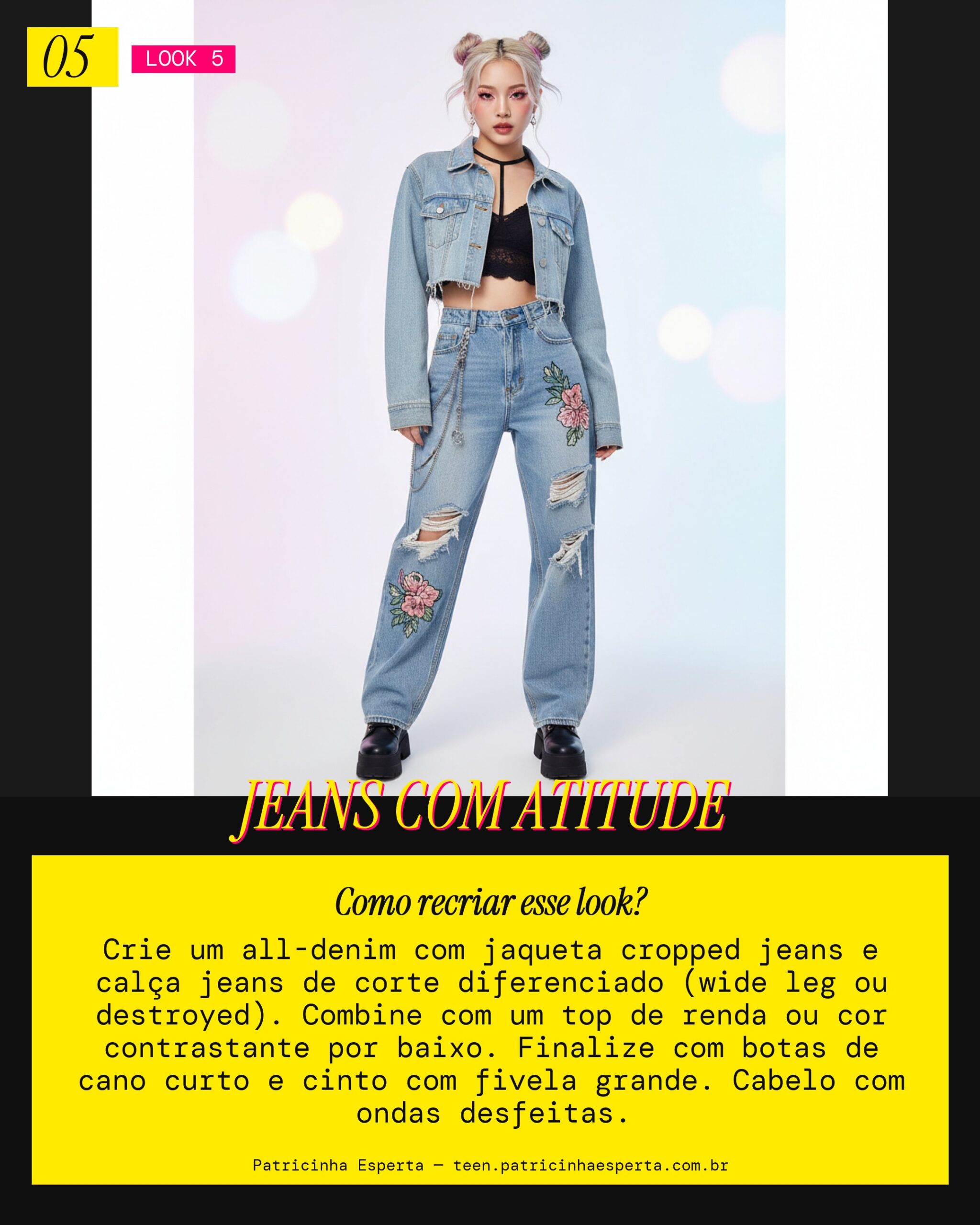 Look 5: Denim Diva