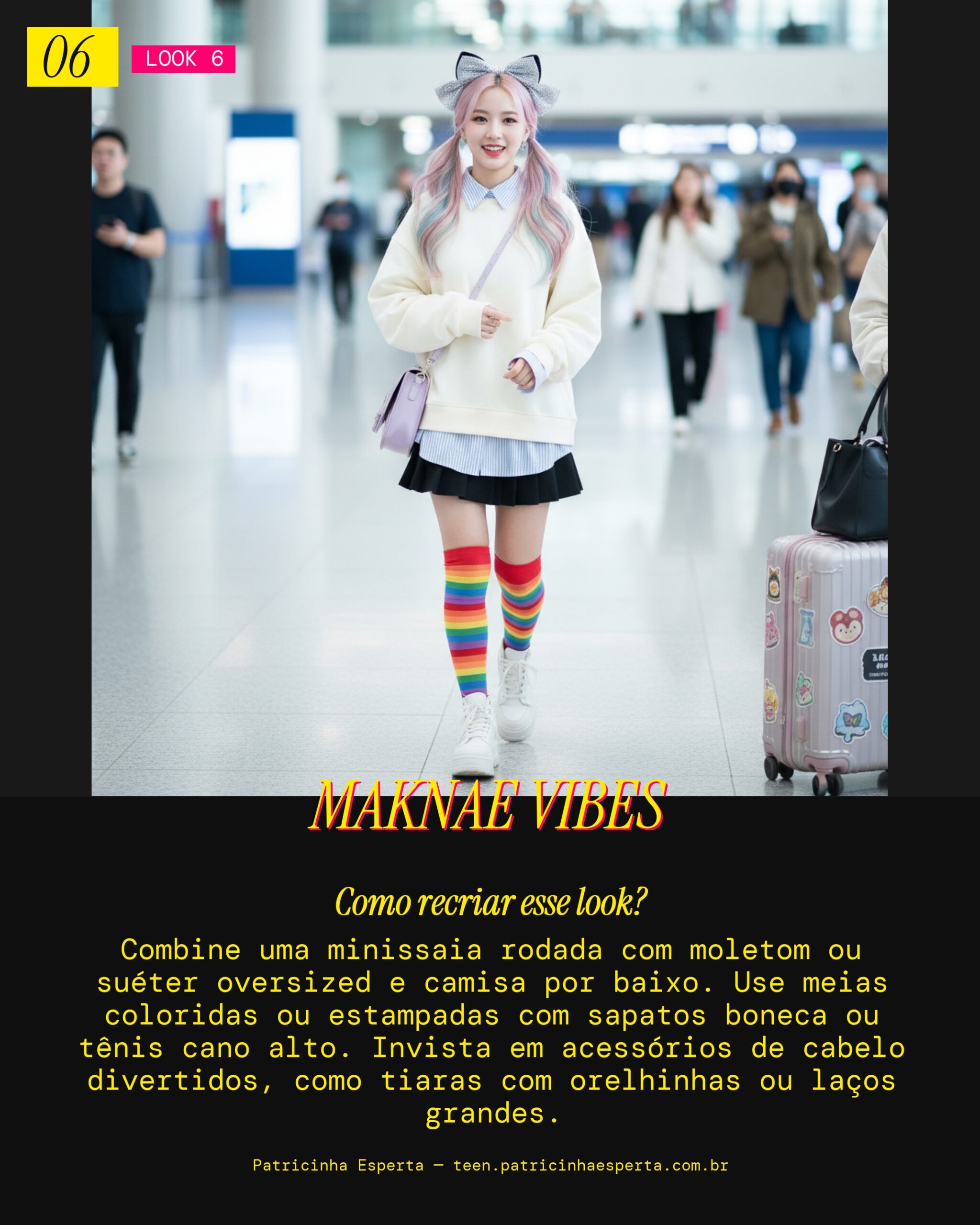 Look 6: Maknae Line Cute & Despojado