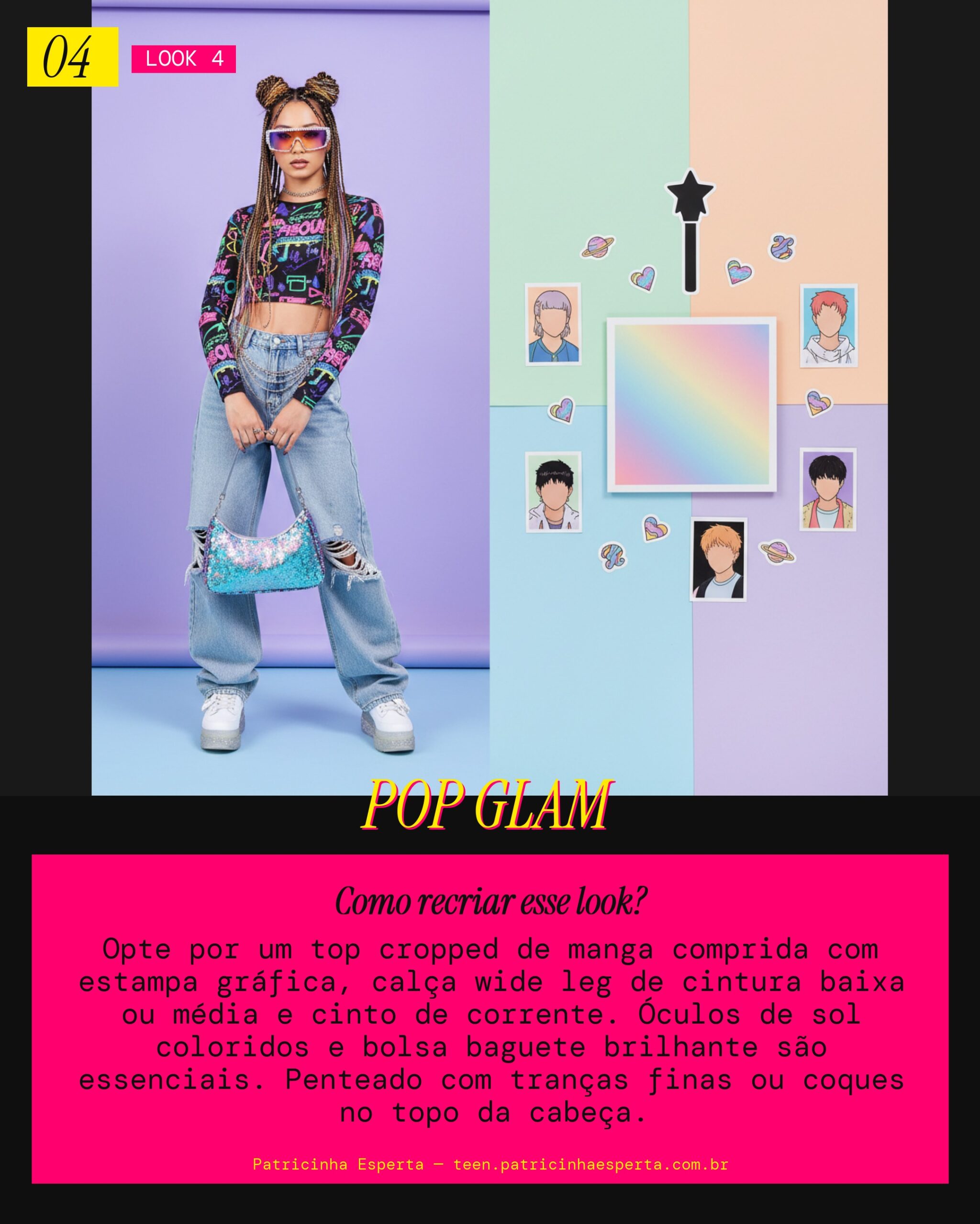 Look 4: Diva Y2K Popstar