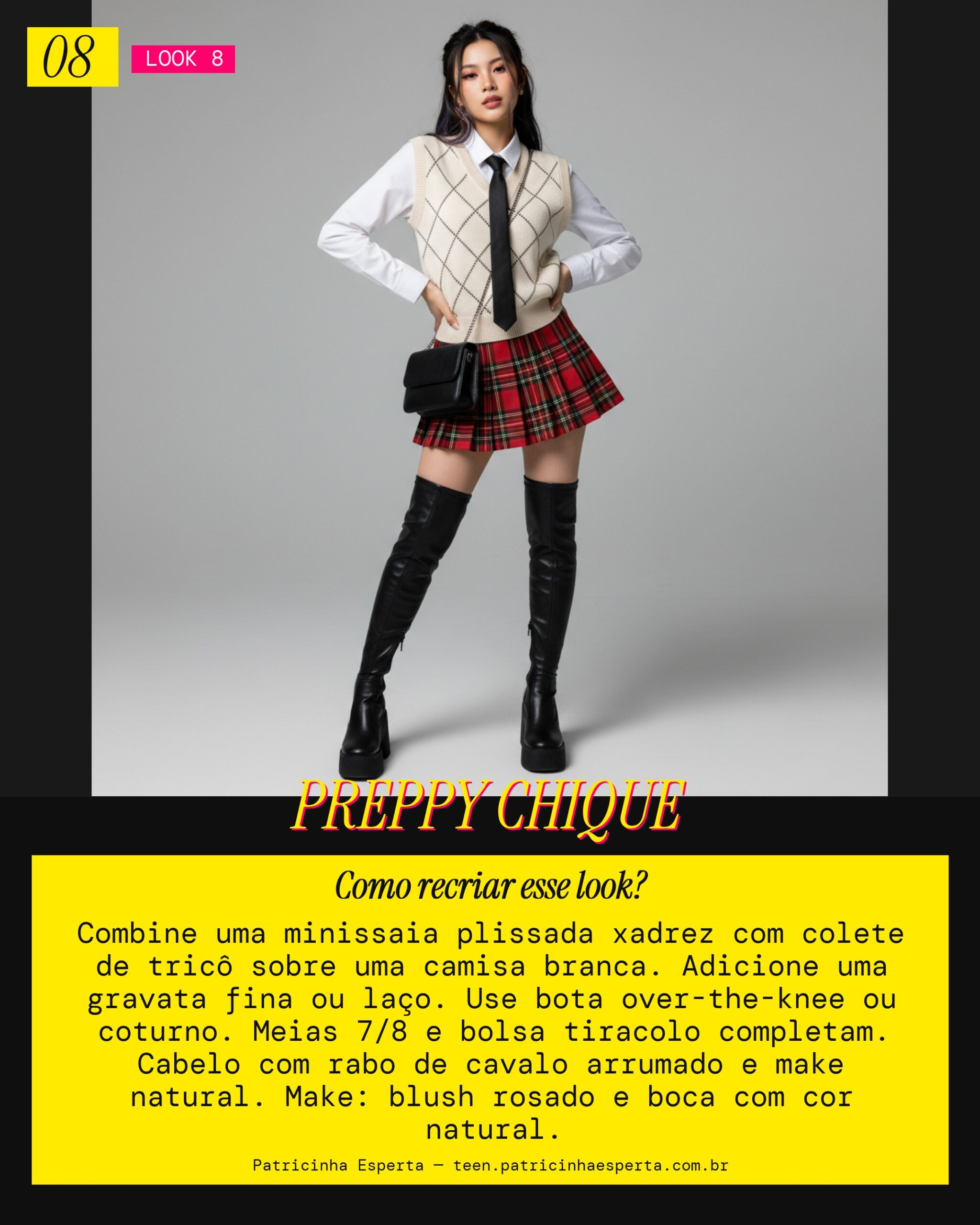 Look 8: College Core Glam