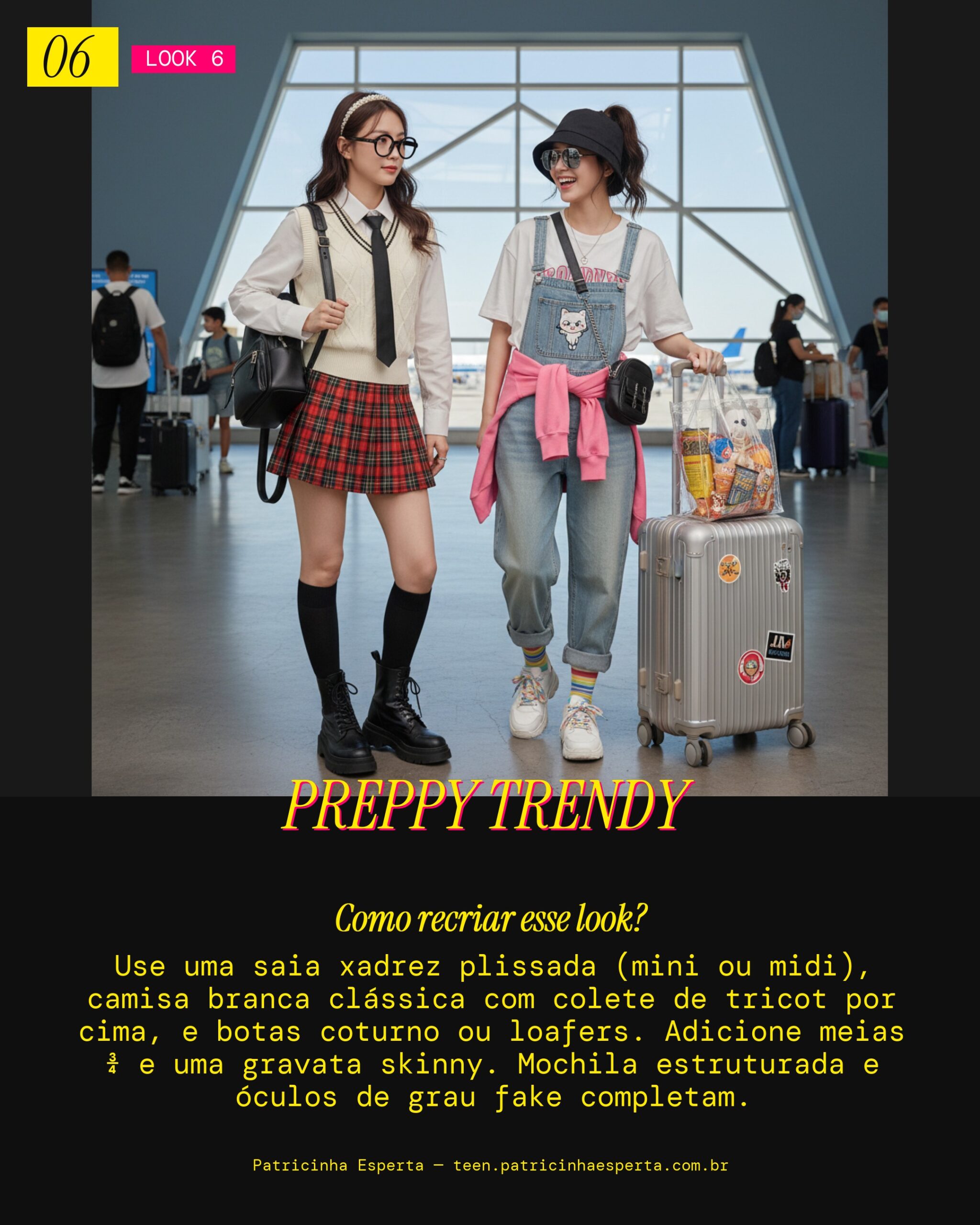 Estudante Fashionista: Xadrez e Charme