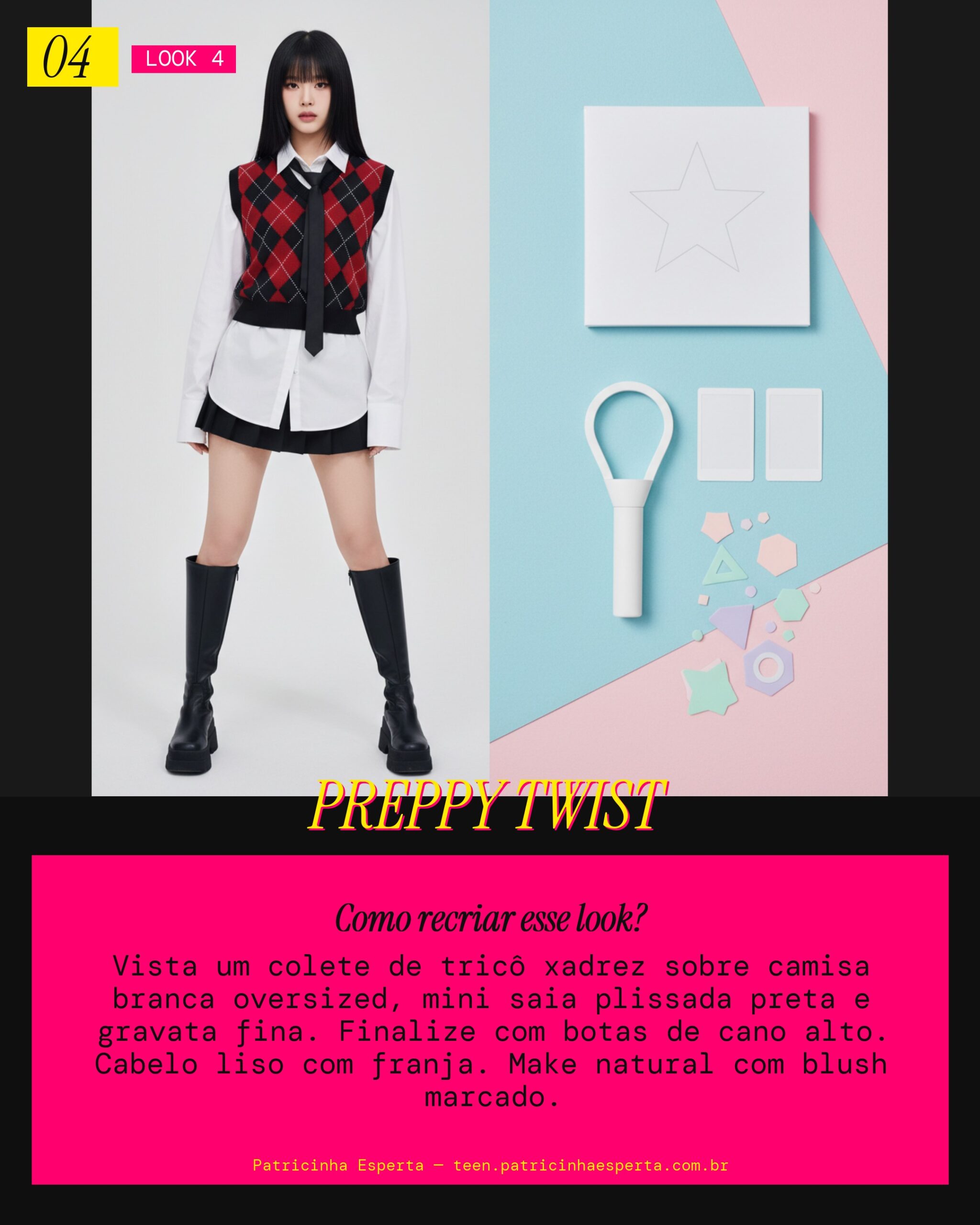Look 4: Preppy Descolado