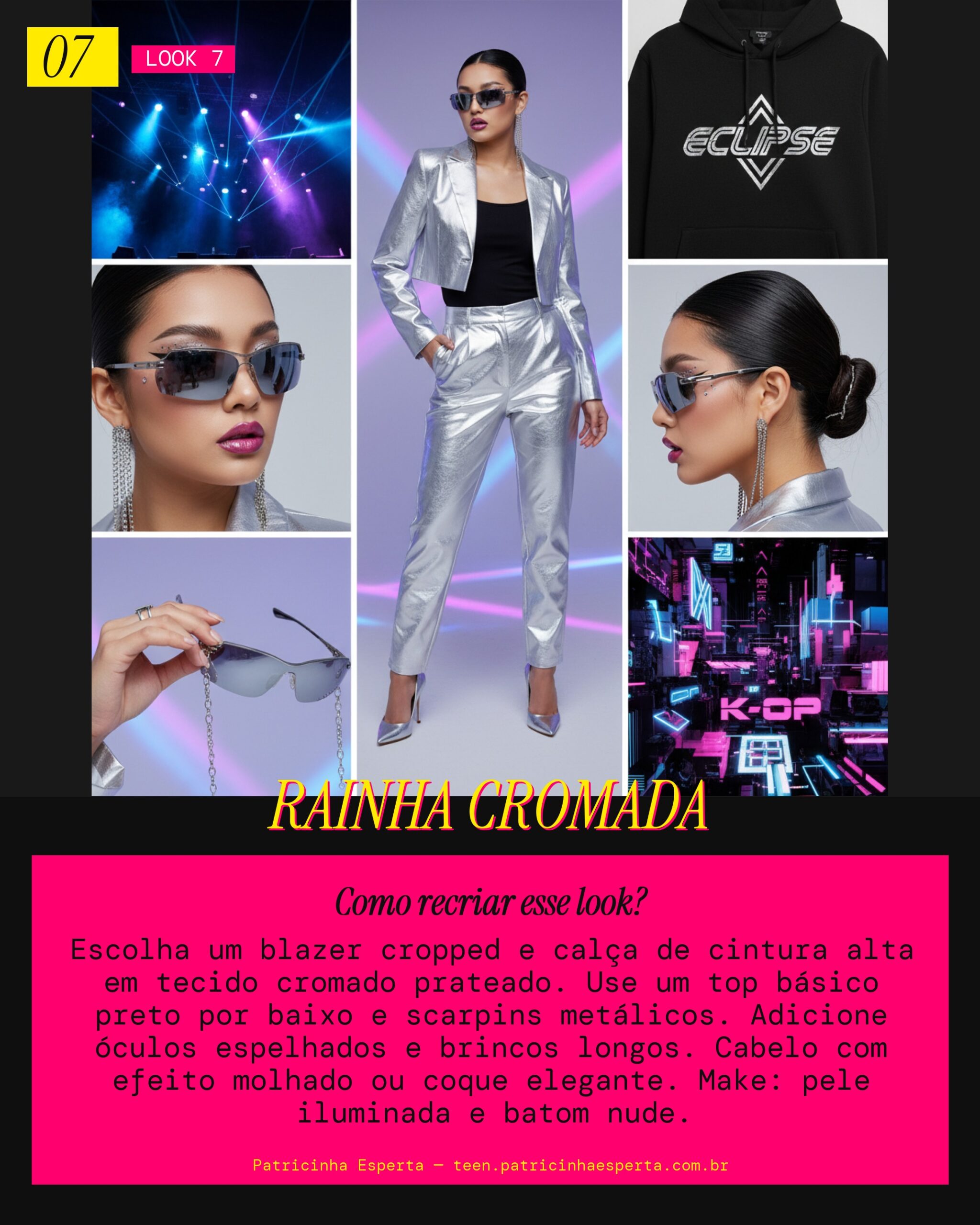 Look 7: Chrome Queen