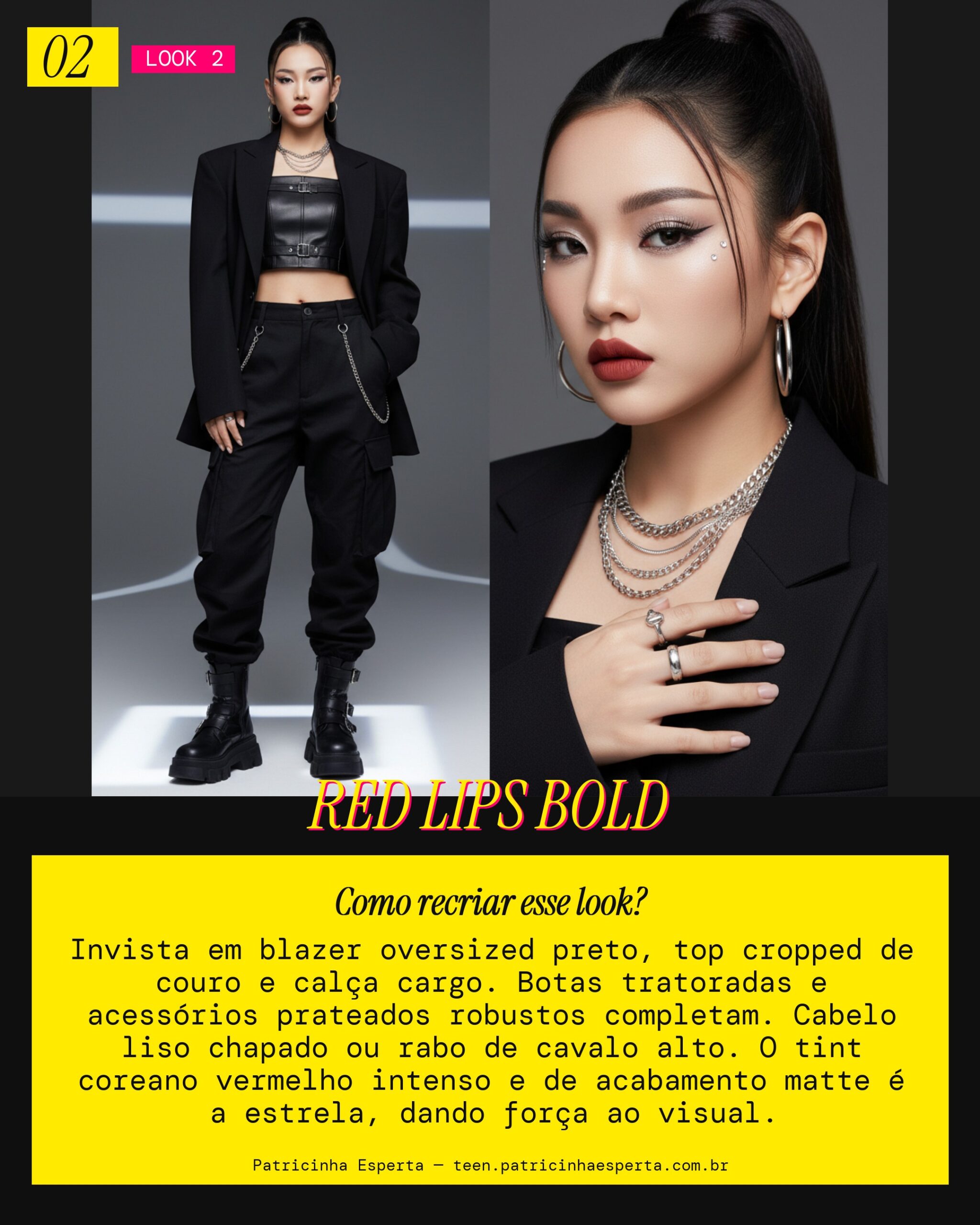 Look 2: Girl Crush Power