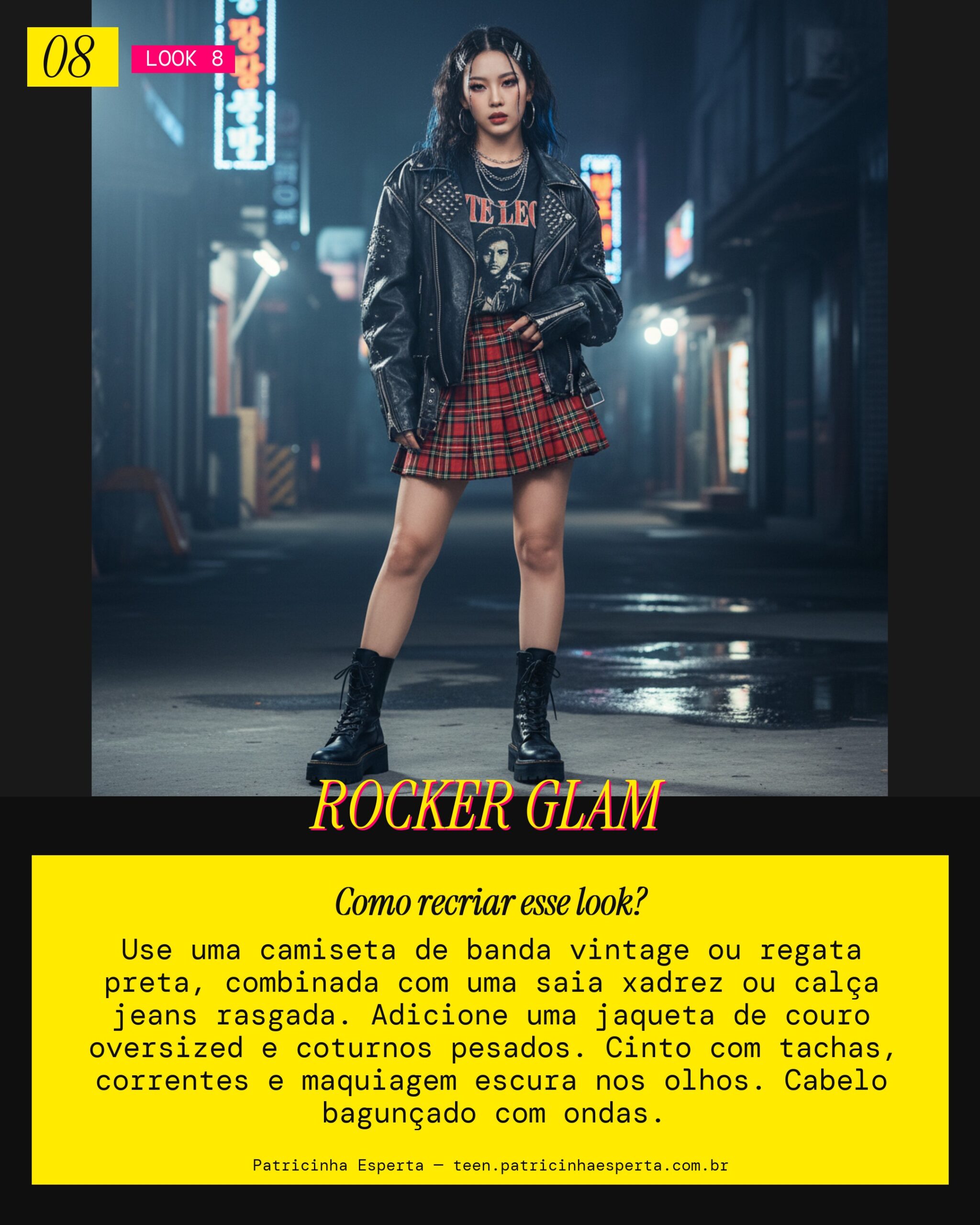 Grunge Chique e Ousado