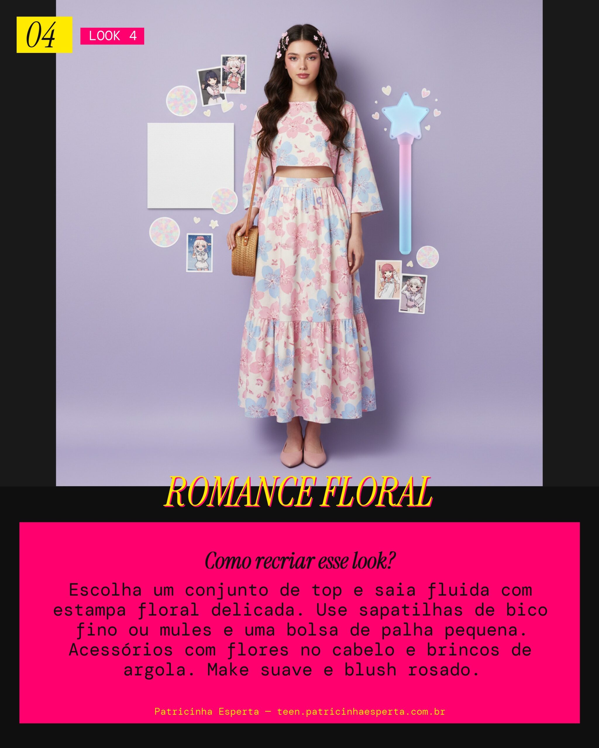 Look 4: Fada do Jardim Encantado