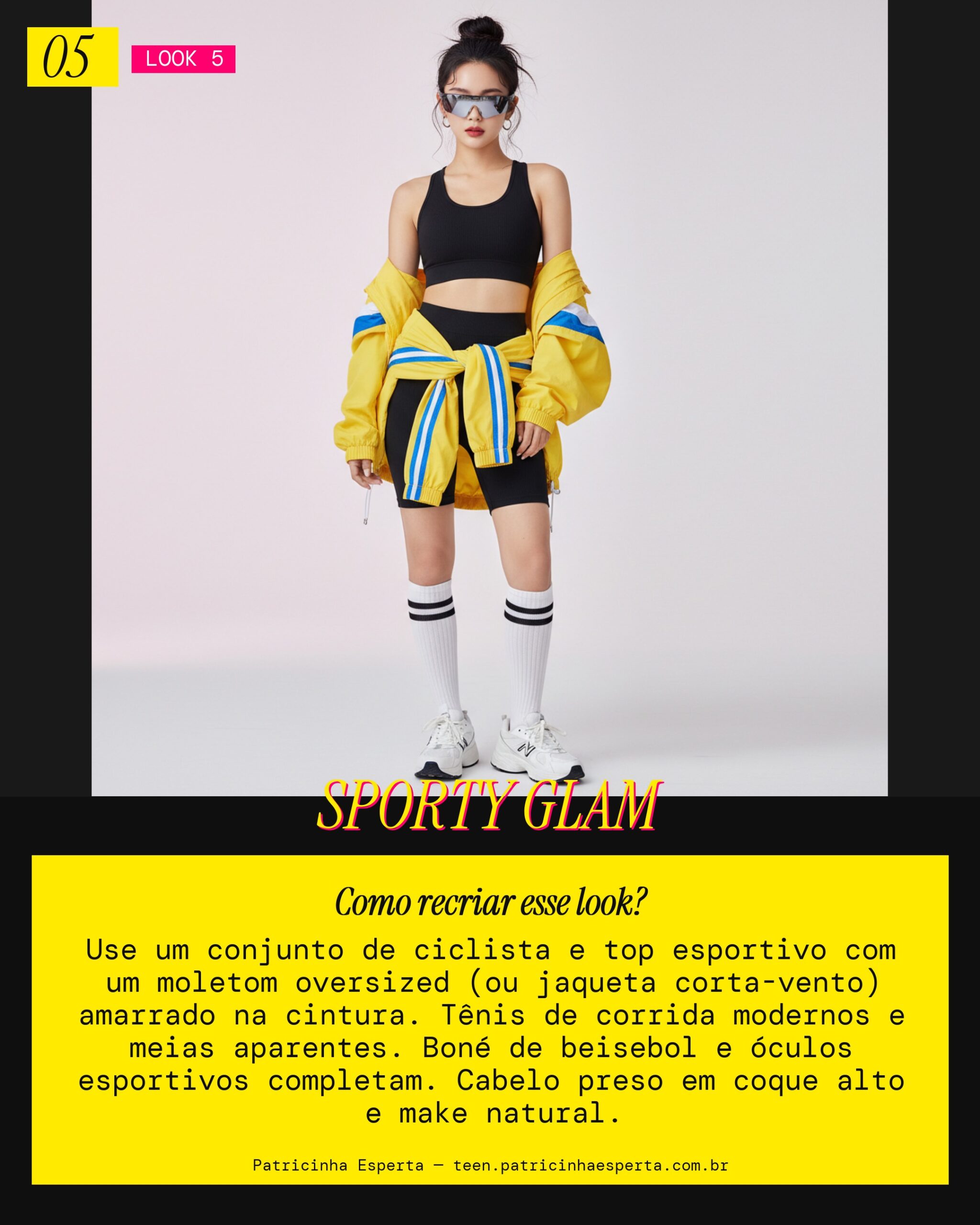 Look 5: Athleisure Chique & Despojado