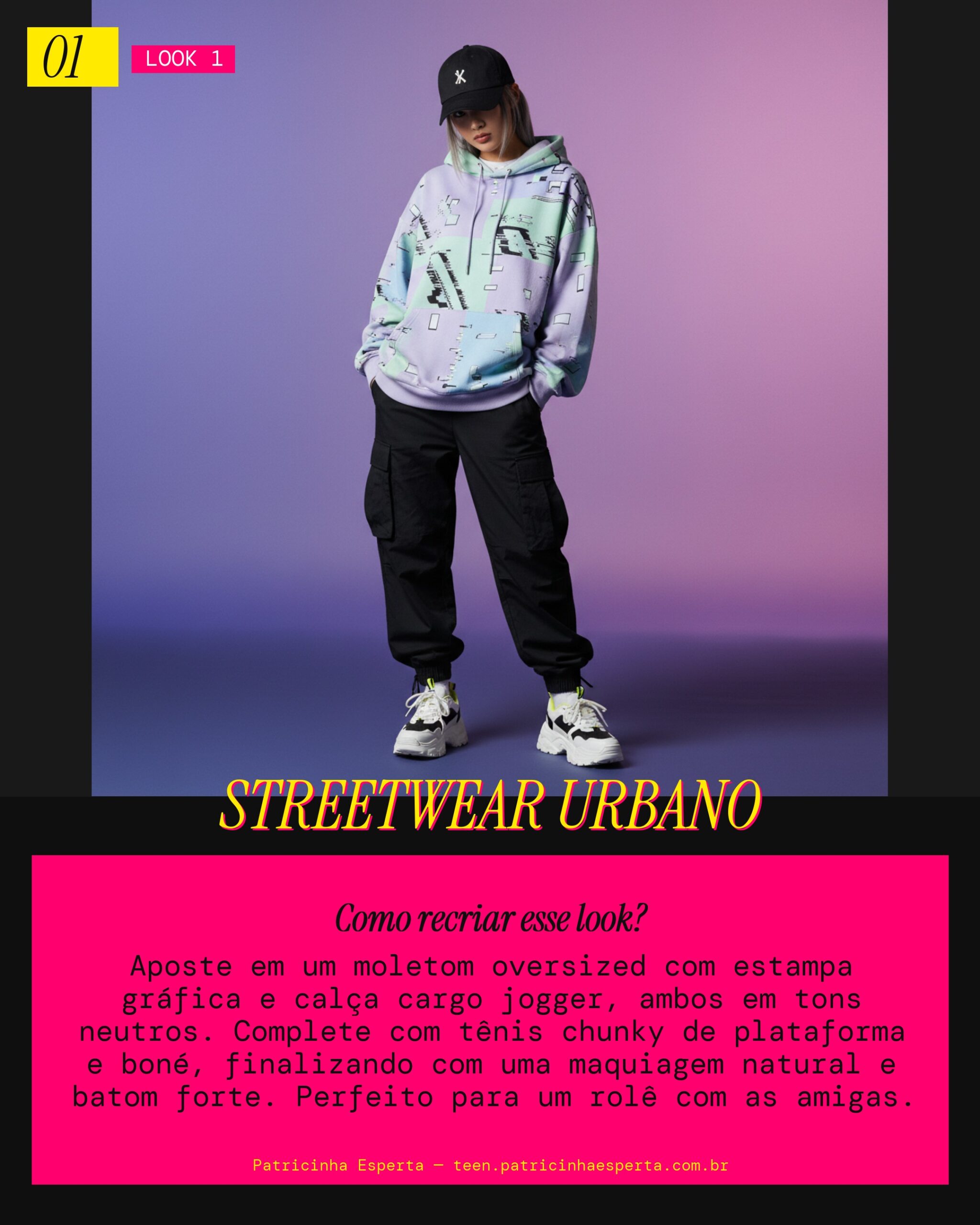Look 1: Street Style Rebelde