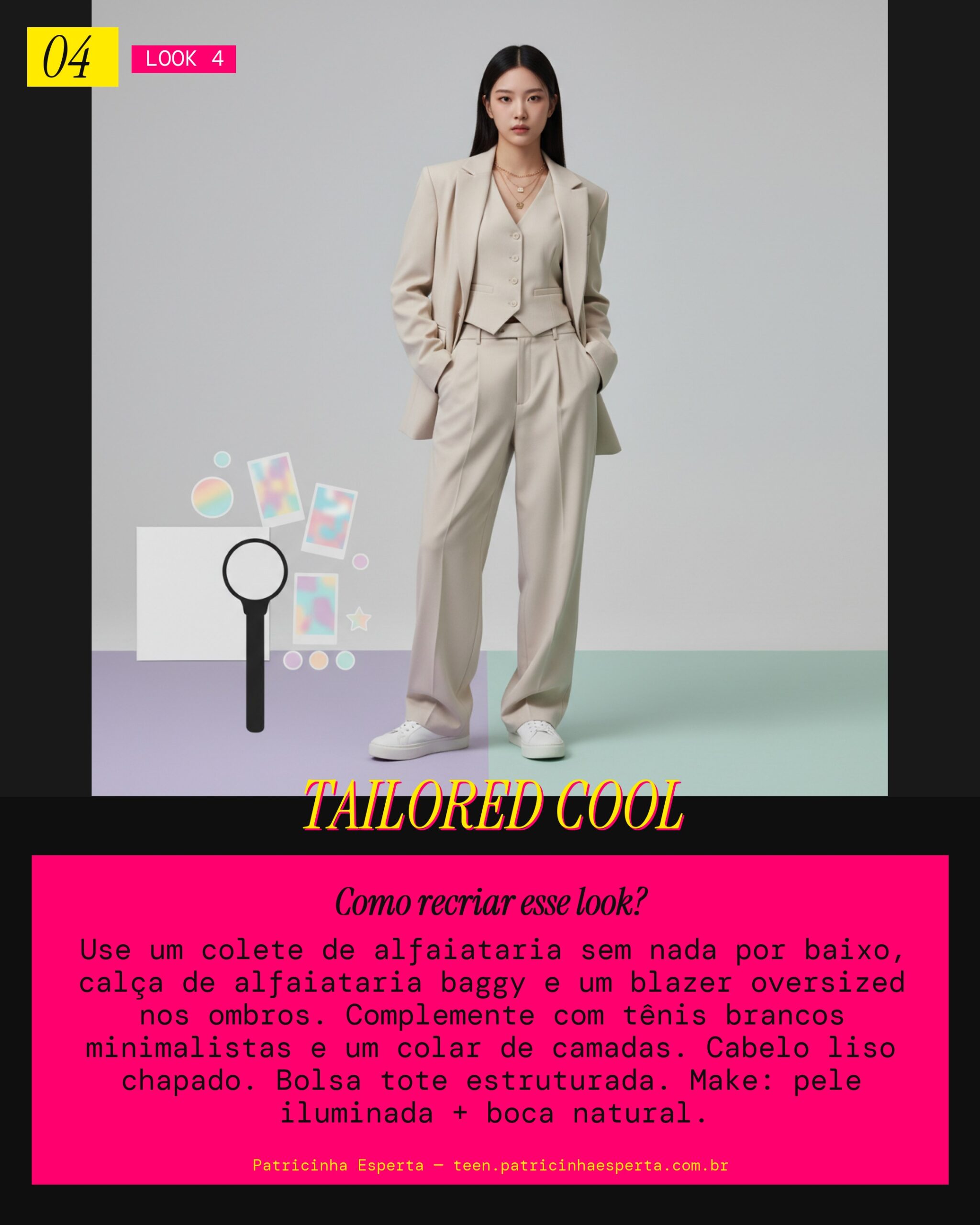 Look 4: Alfaiataria Despojada