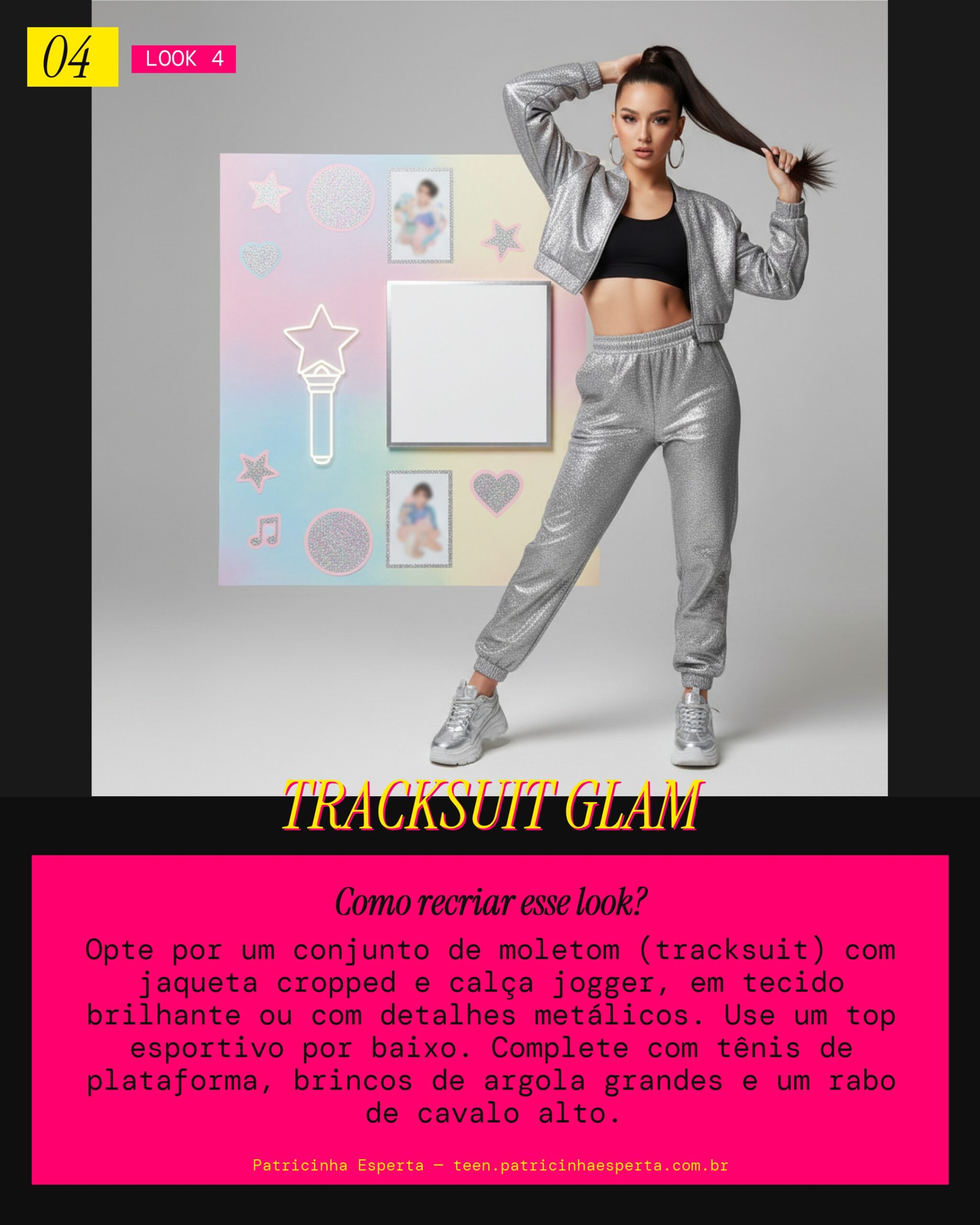 Look 4: Athleisure Esportivo Chique