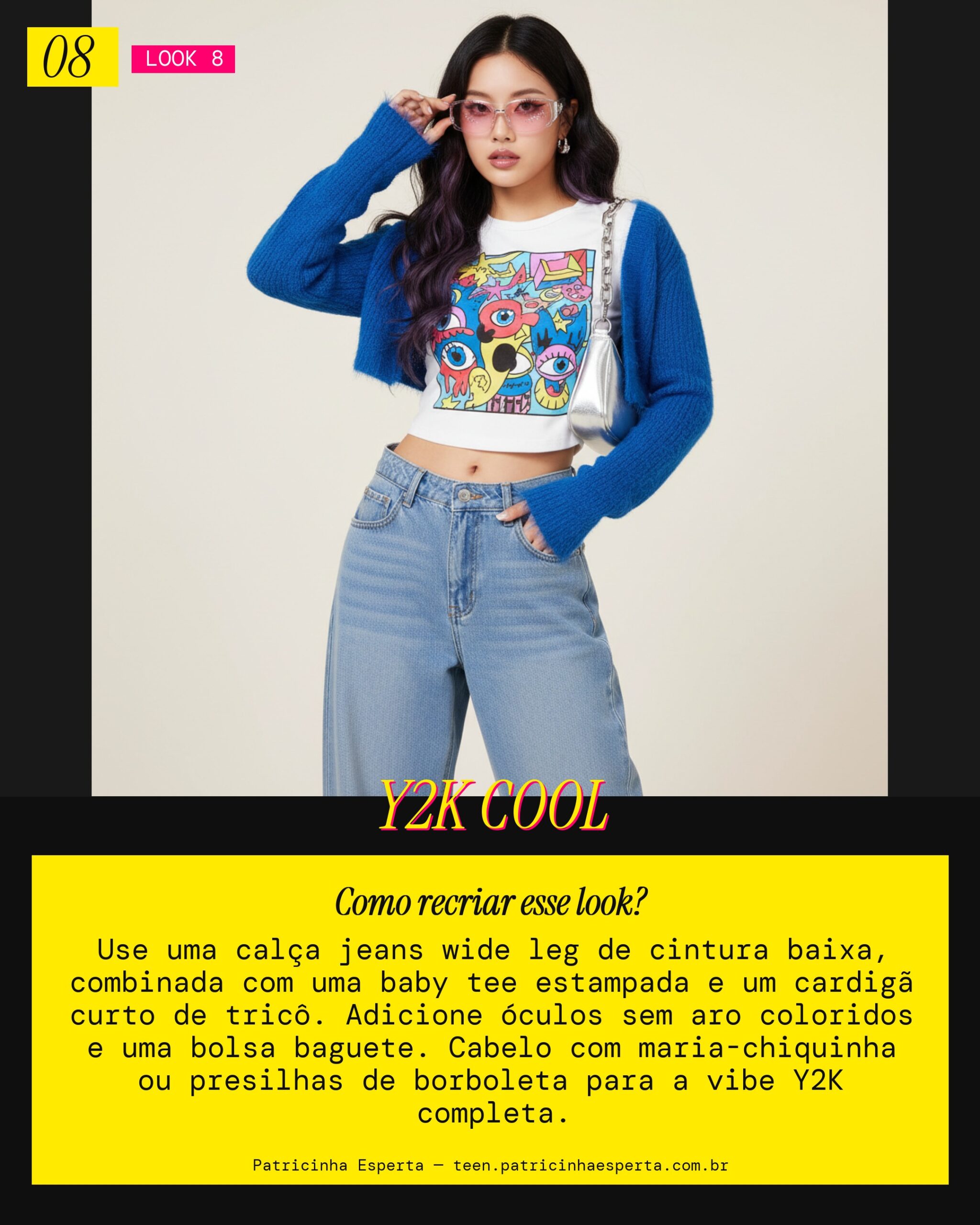 Look 8: Fashionista Y2K Reboot