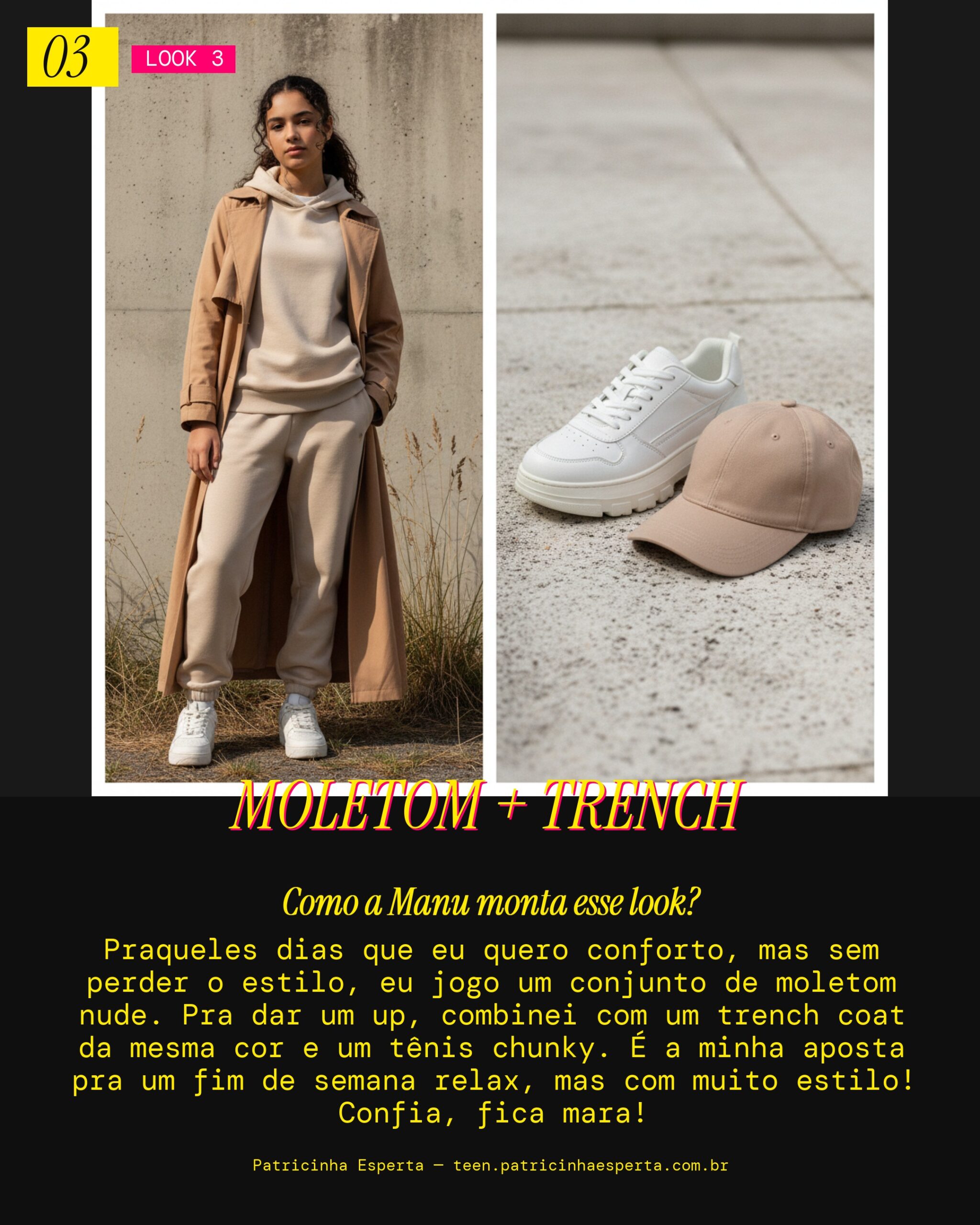 MANU RECOMENDA: Conjunto Moletom Comfy pro Fim de Semana