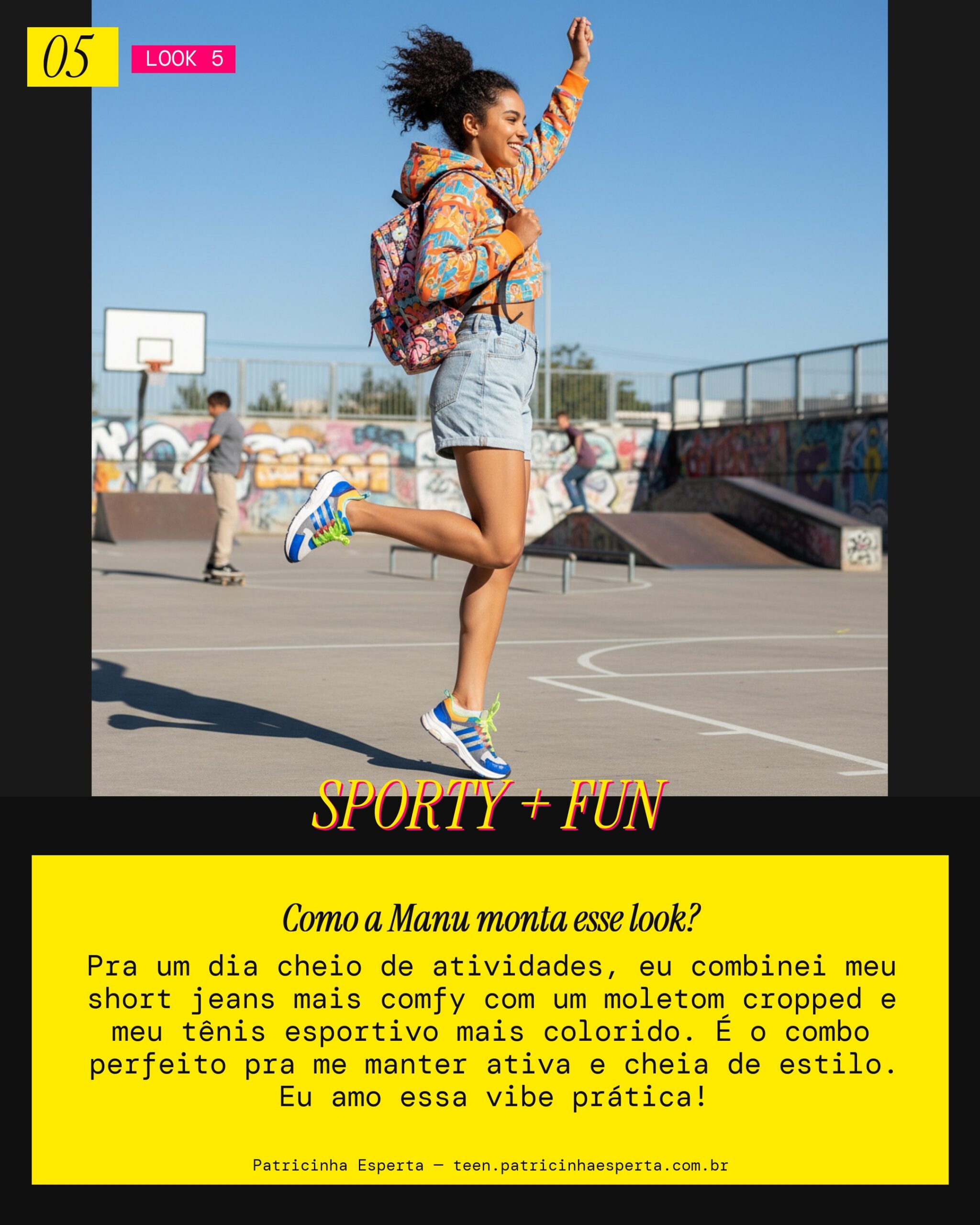 MANU RECOMENDA: Short Jeans, Moletom e Tênis Esportivo pra Atividades