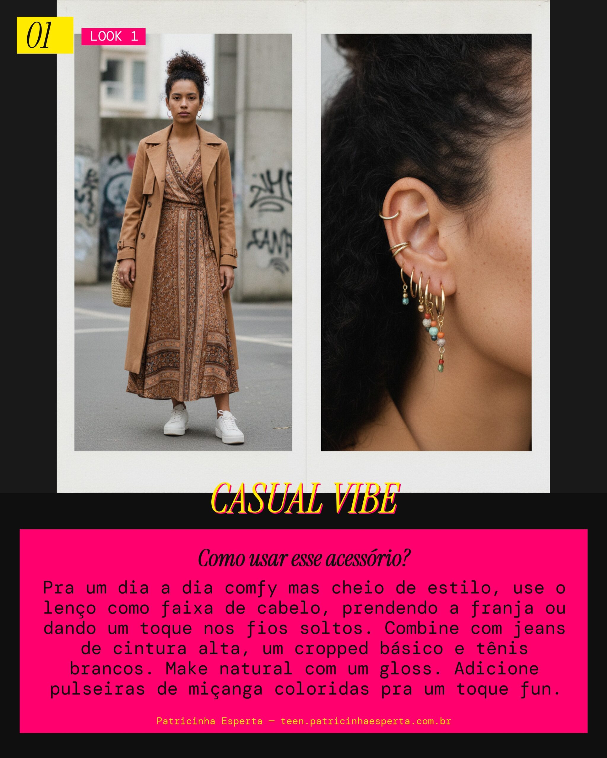 Lenço Vibe Casual Chic