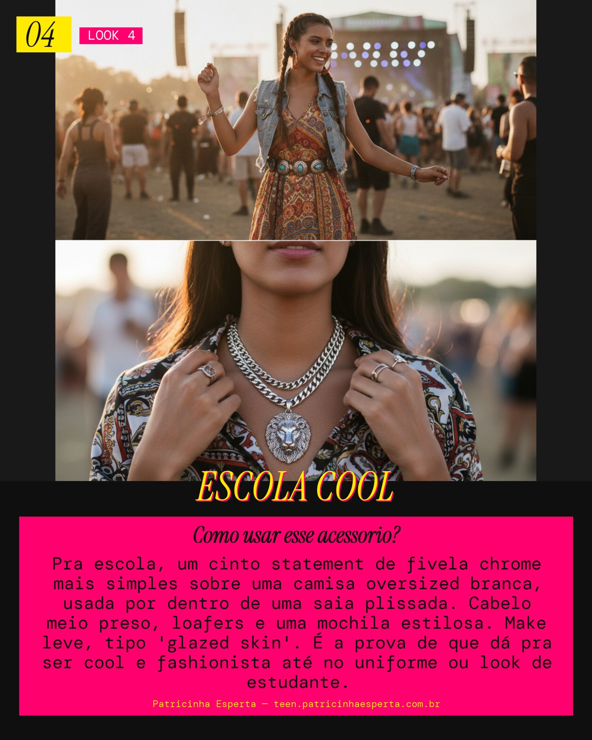 Cinto Escola Style