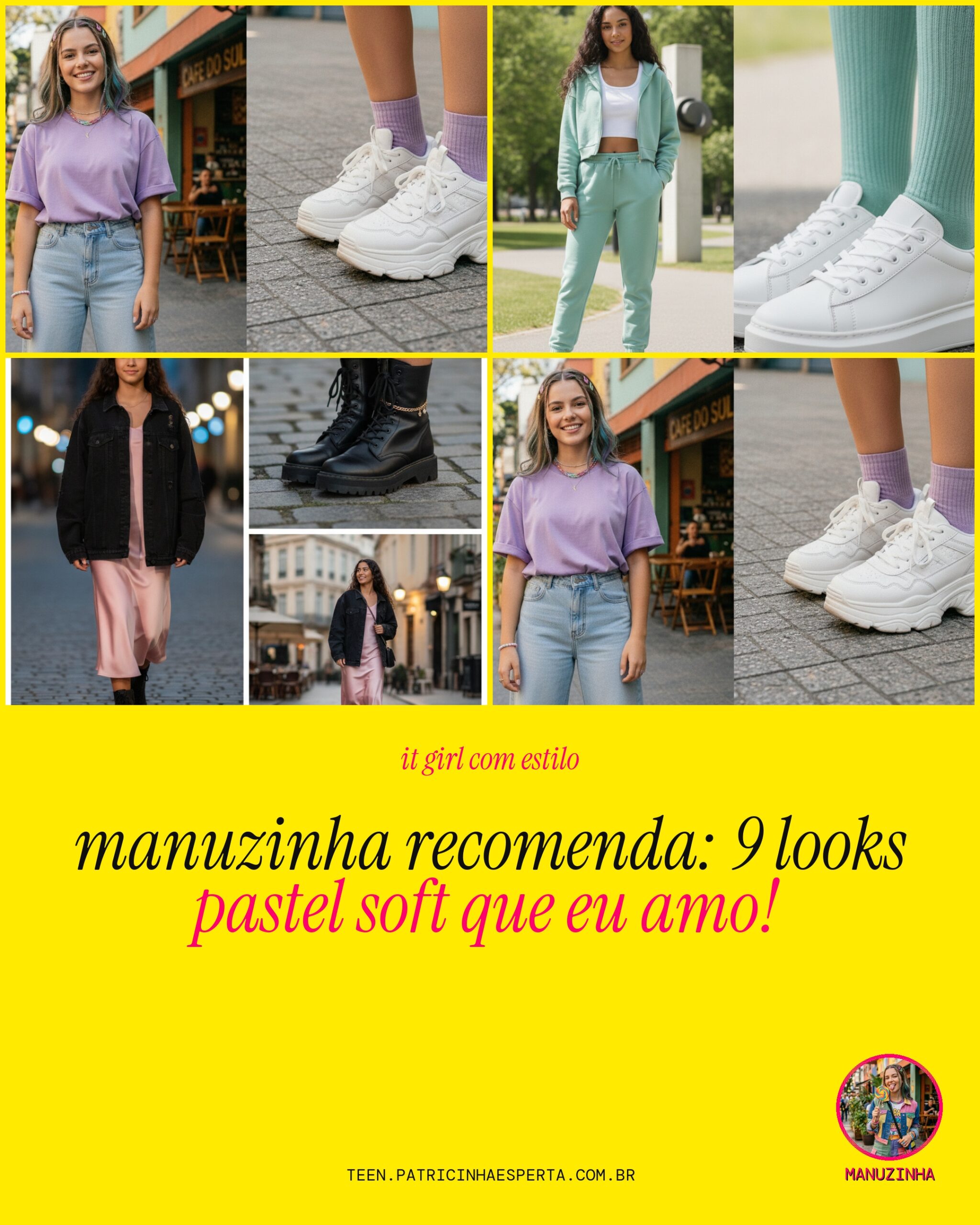 look pastel soft