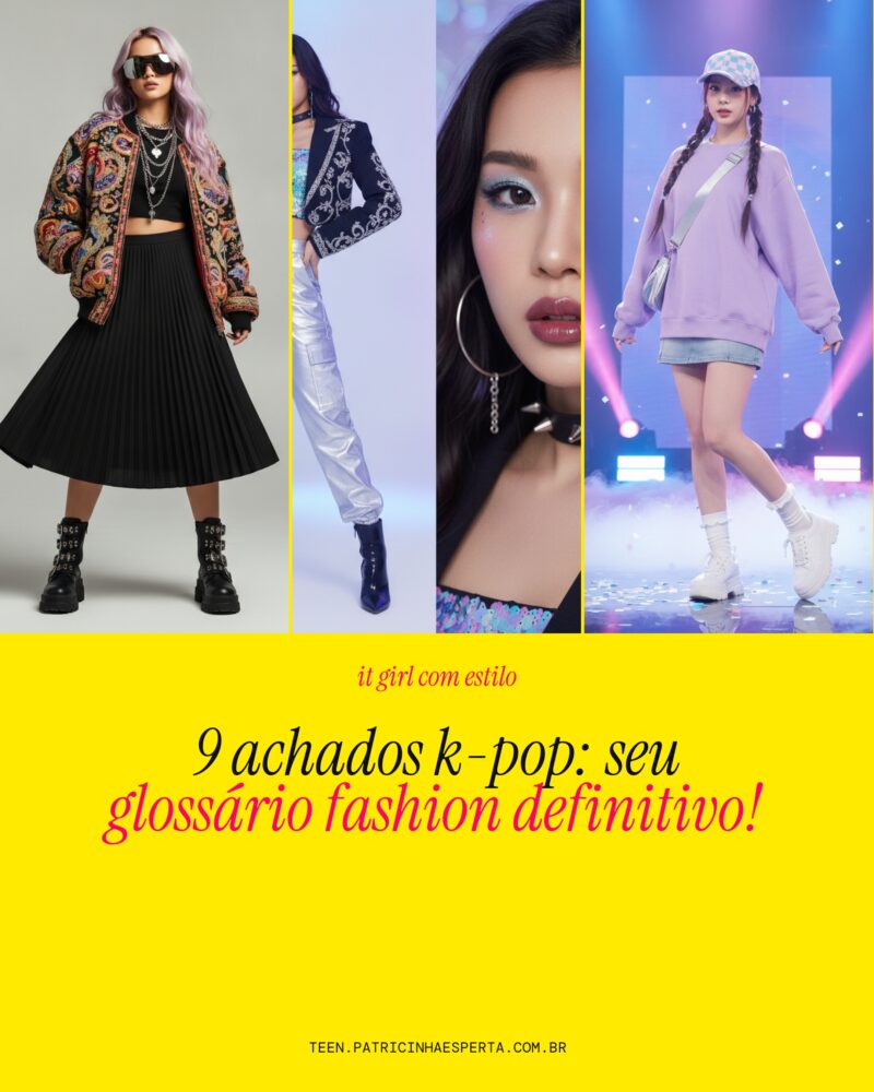 9 Achados K-Pop: Seu Glossário Fashion Definitivo!
