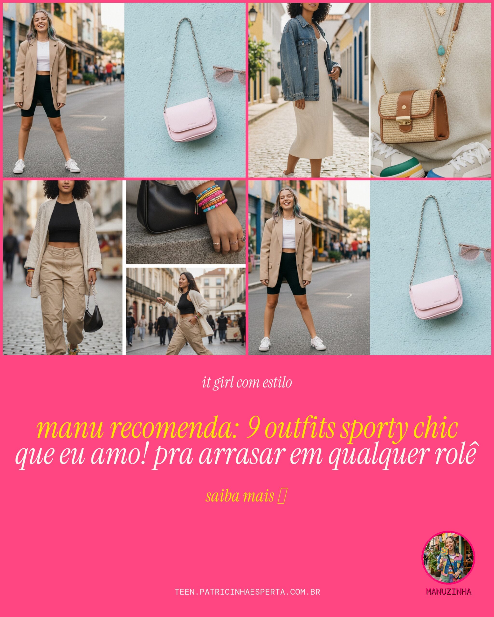 look sporty chic casual