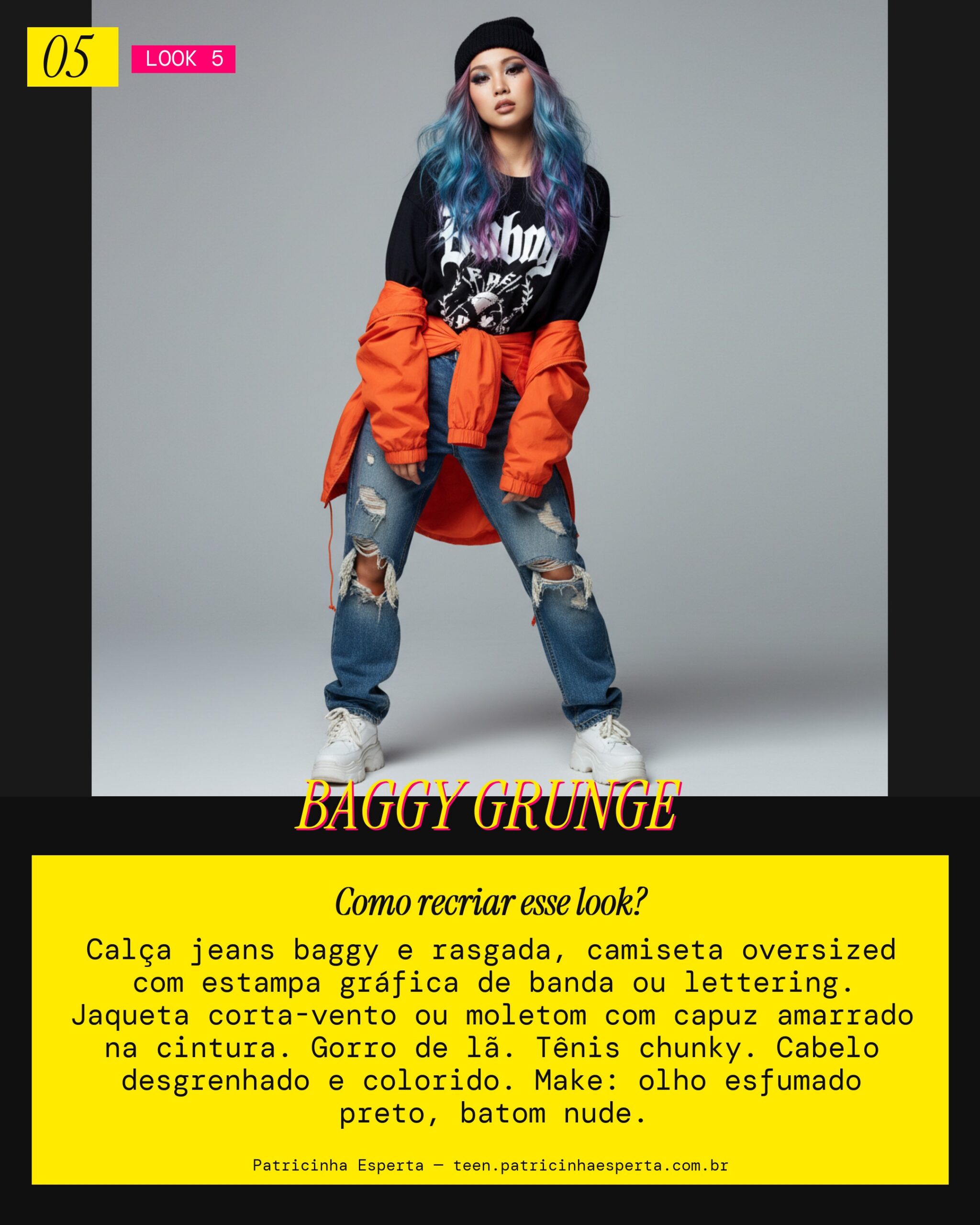 Look 5: Grunge Y2K Emo (Minisode 2: Thursday's Child)