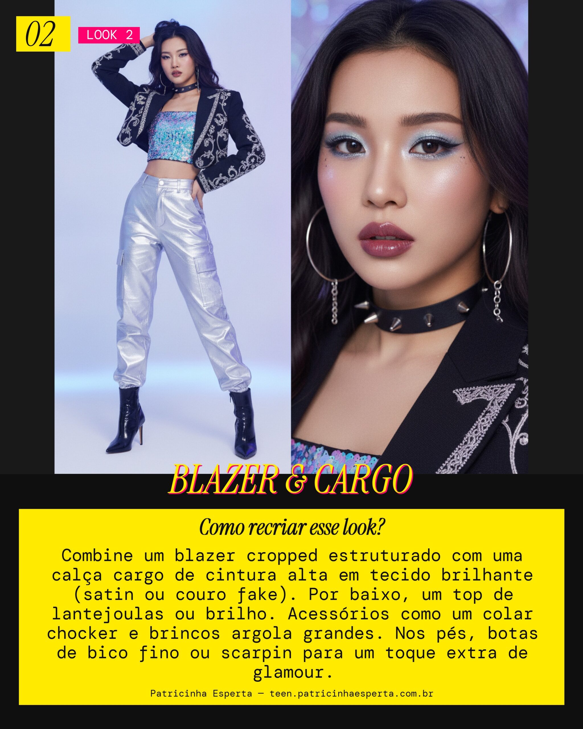 Look 2: Bias Wrecker Glam