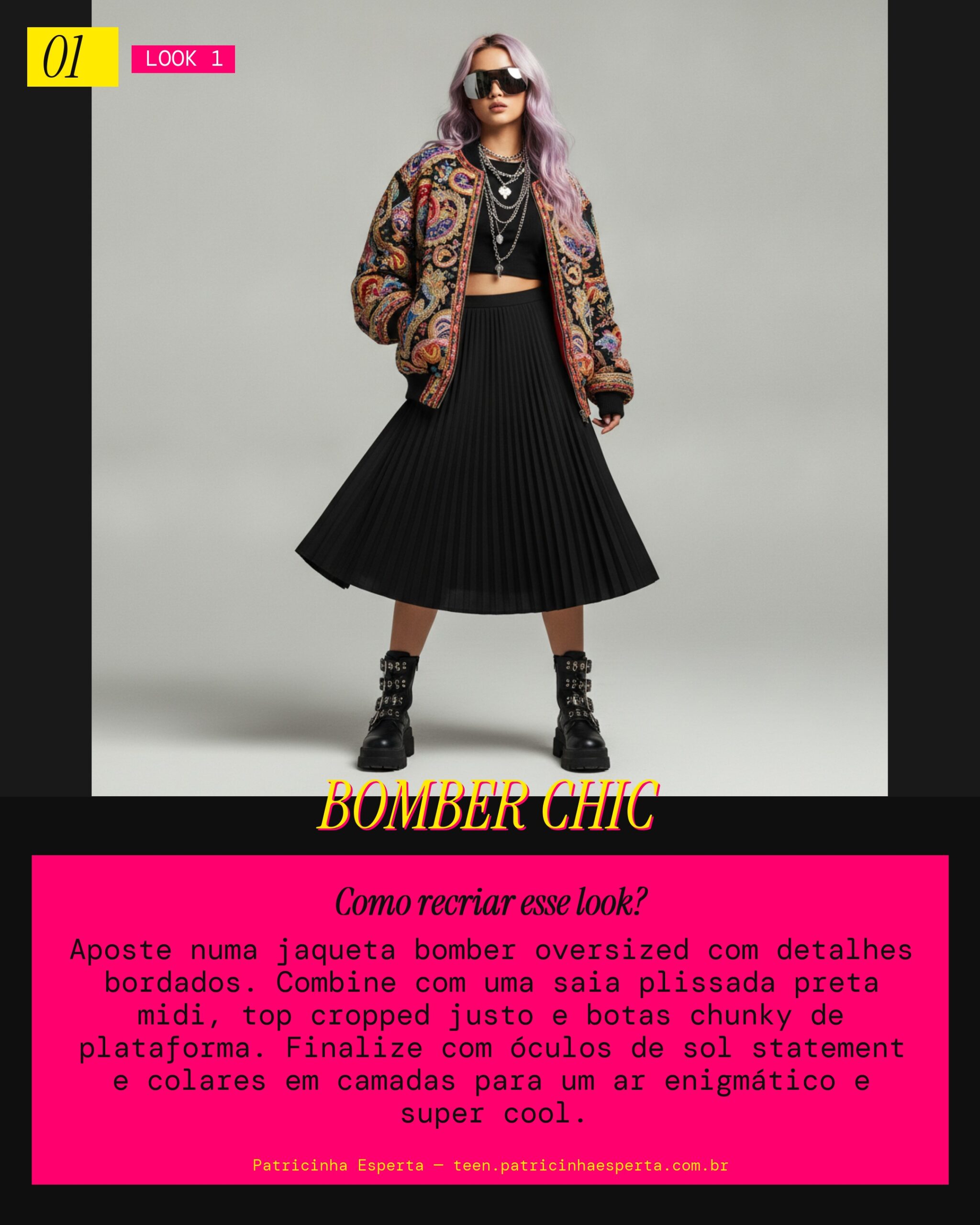 Look 1: Comeback Queen Vibe