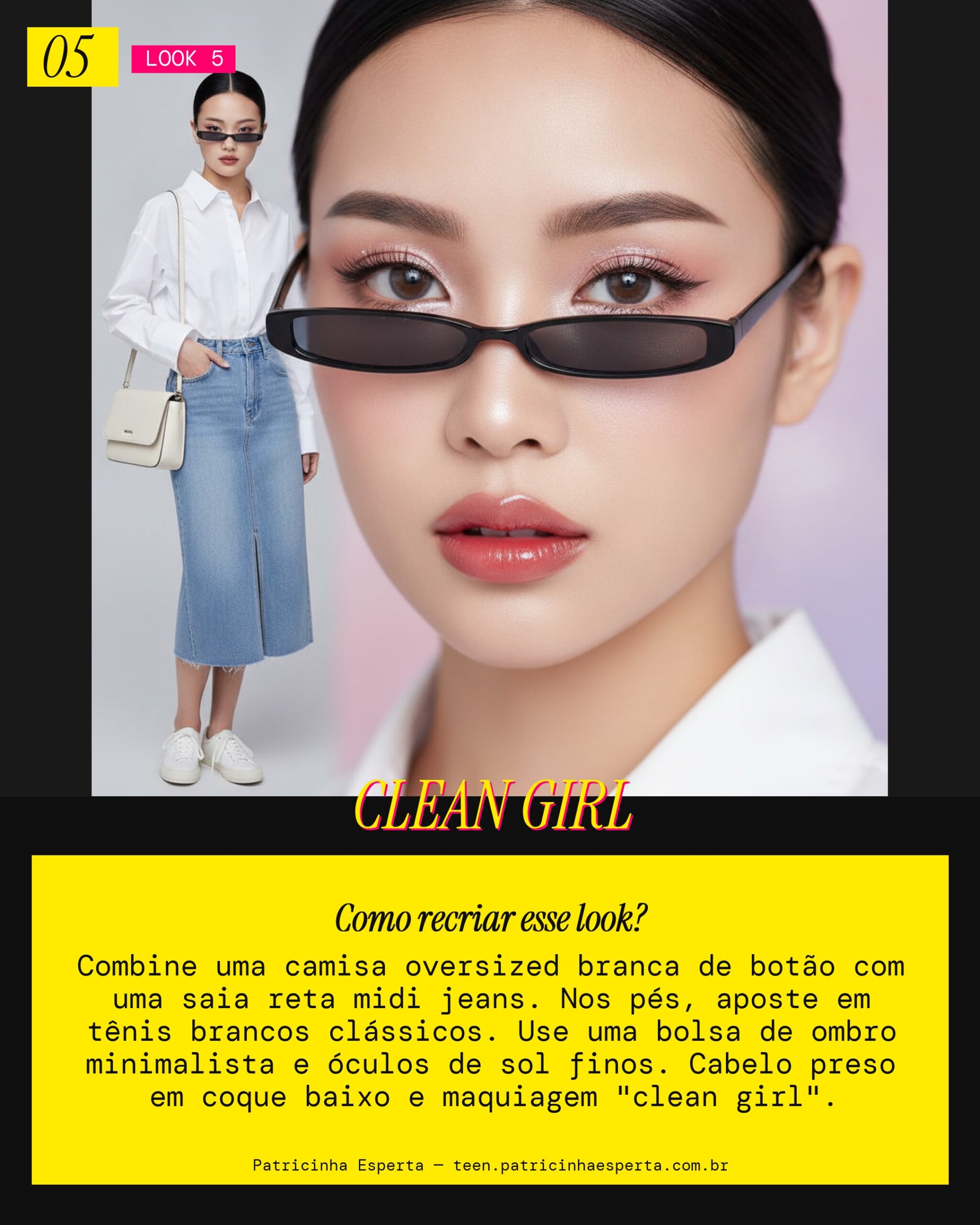 Look 5: Minimalista Fresh