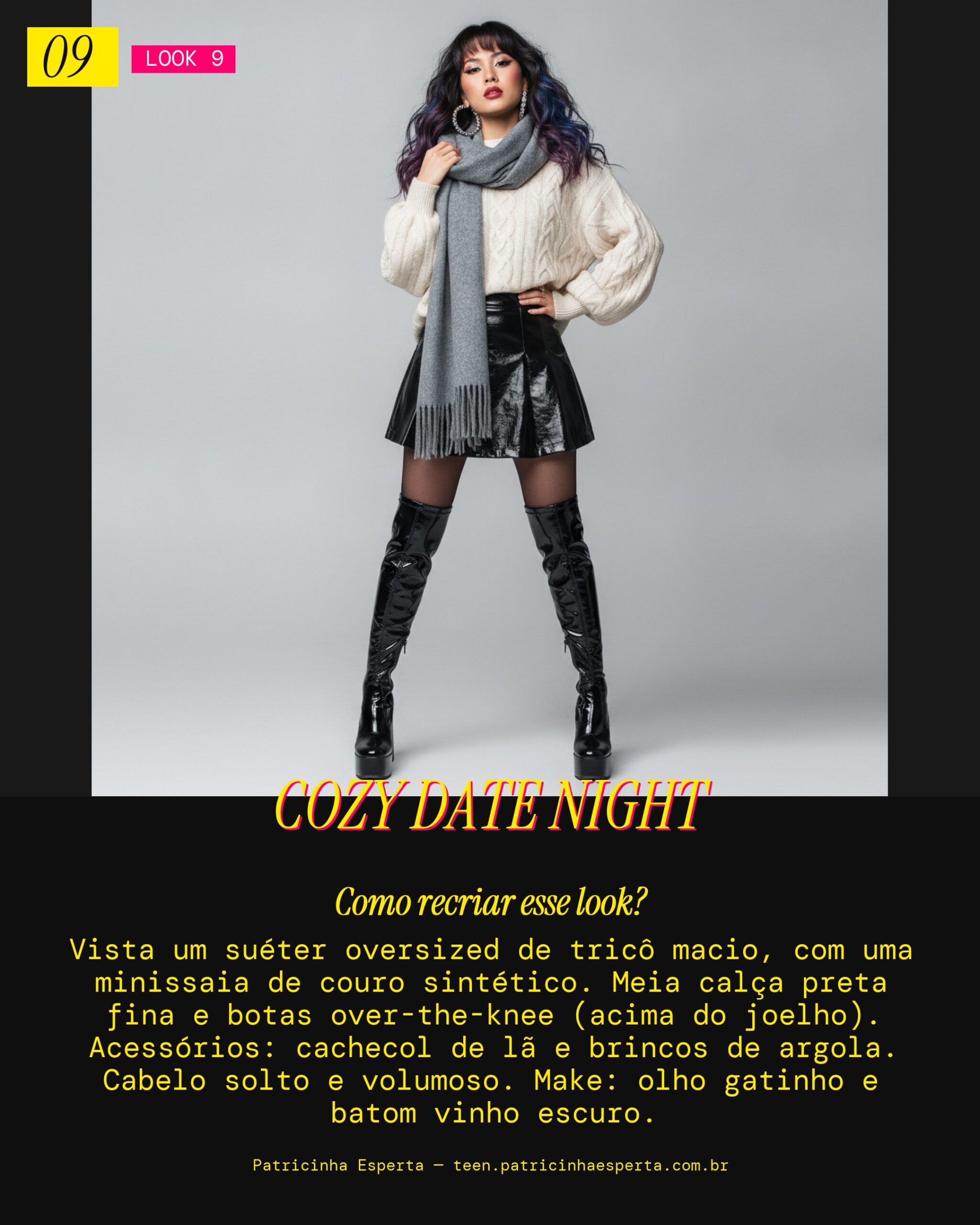 Look 9: Cinema com Amigos (que virou encontro)