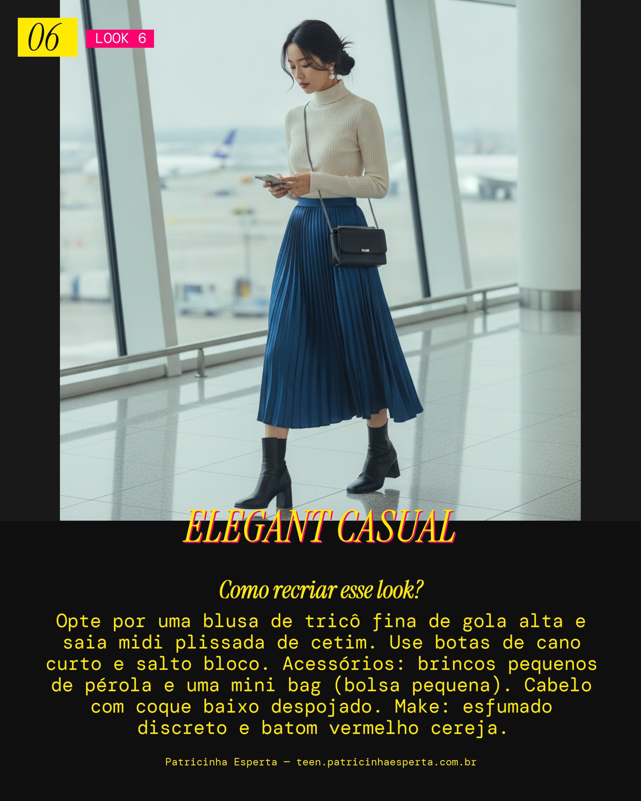 Look 6: Passeio Noturno Leve
