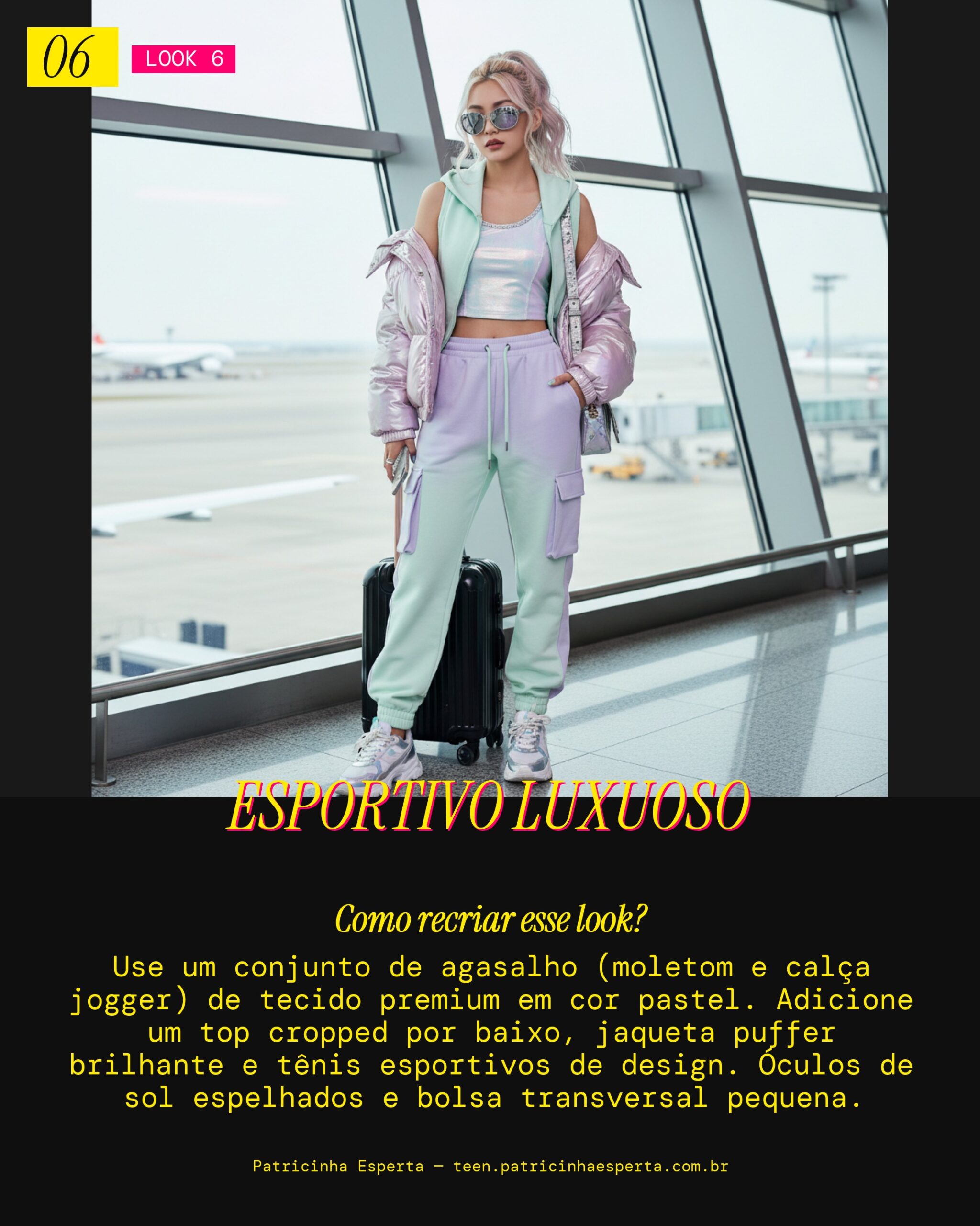 Look 6: Athleisure Glam Vibe