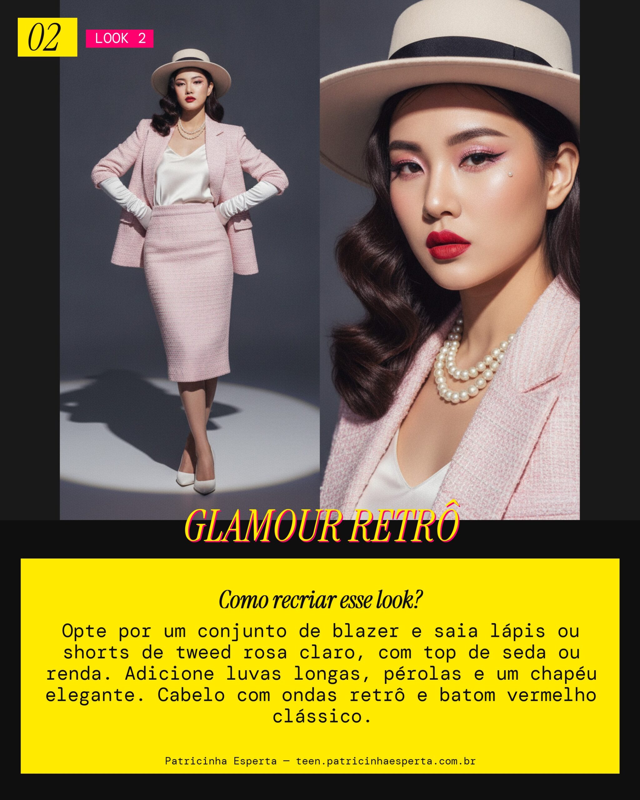 Look "Nxde" Vintage Chic