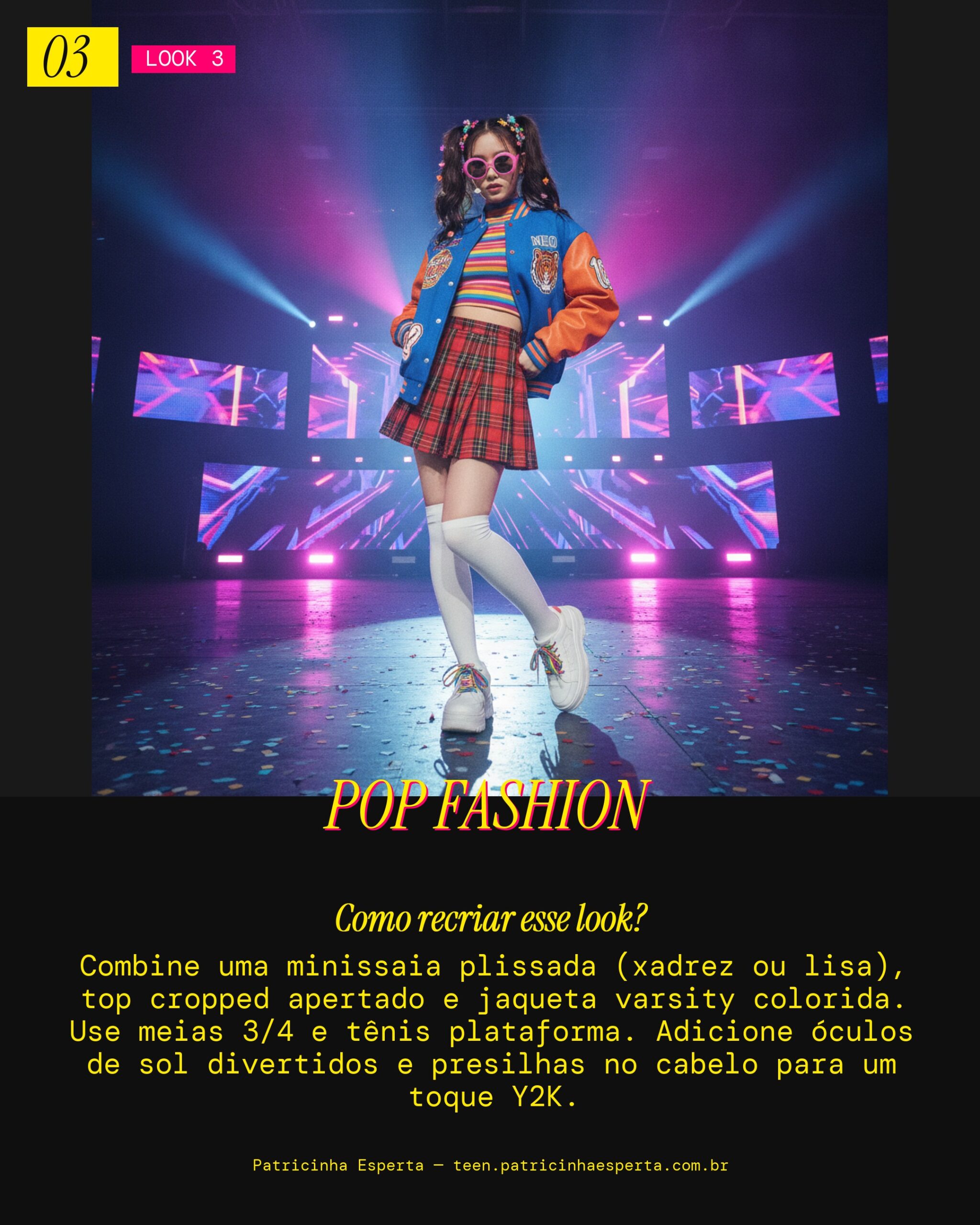Look "Queencard" Colegial Cool