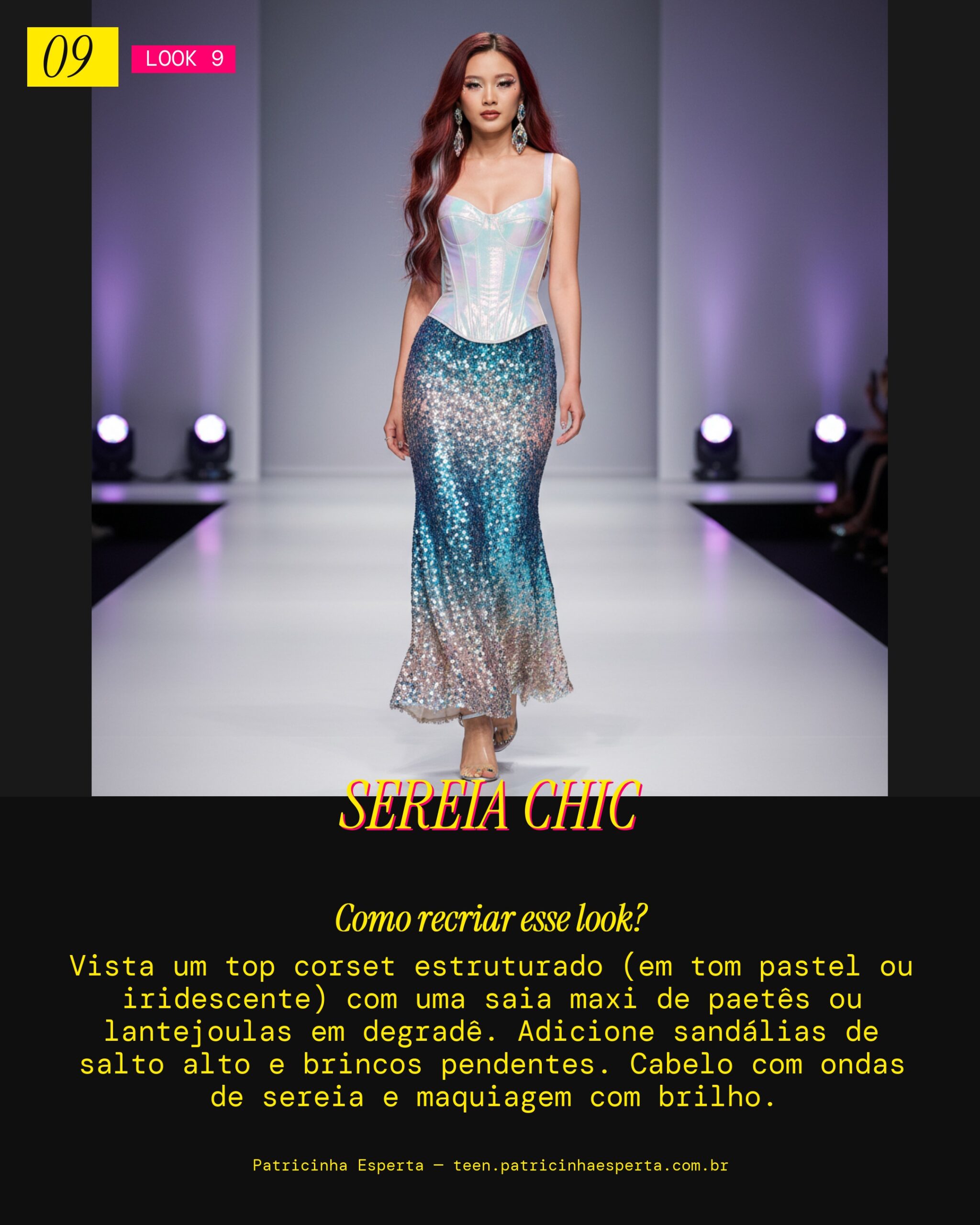 Look 9: Glamour Sereia Urbana